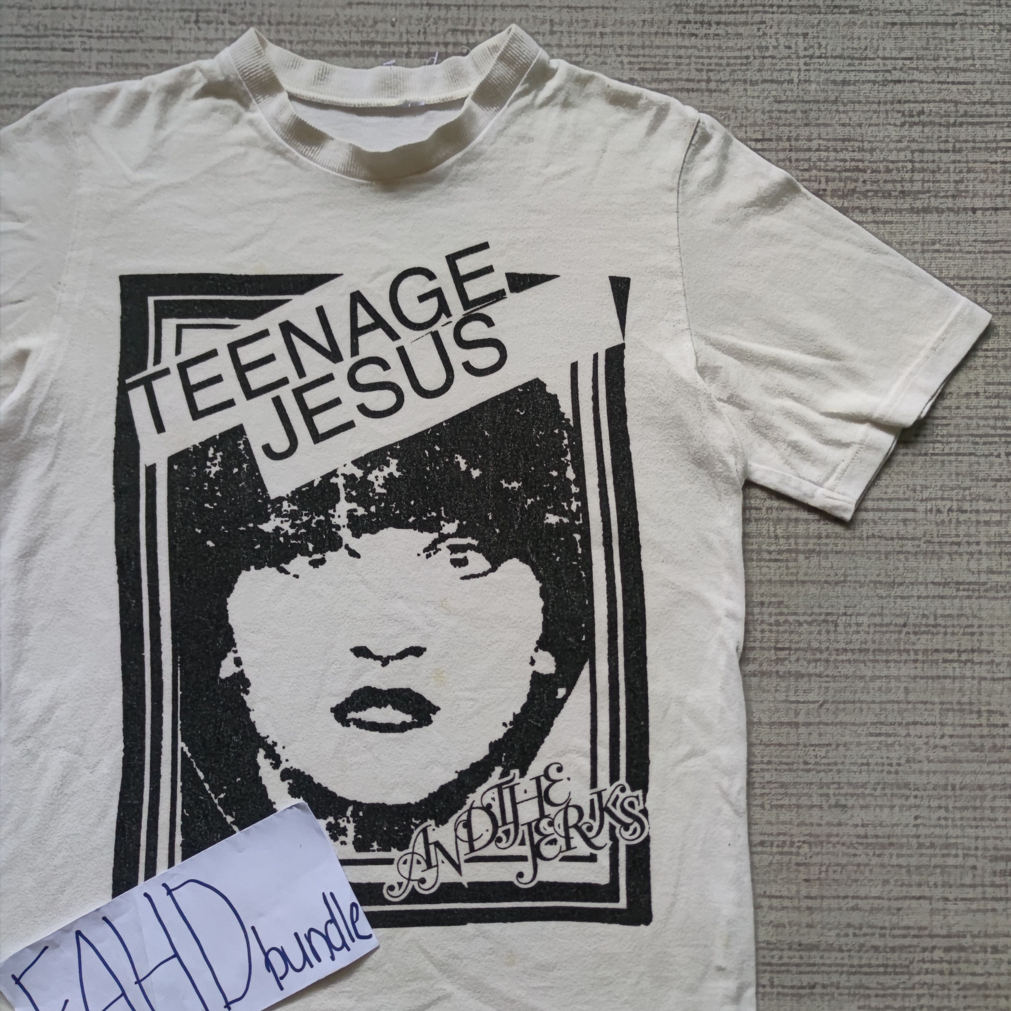 Band Tees × Vintage Vintage Lydia Lunch Teenage Jesus and The Jerks Size US M / EU 48-50 / 2 - 4 Thumbnail