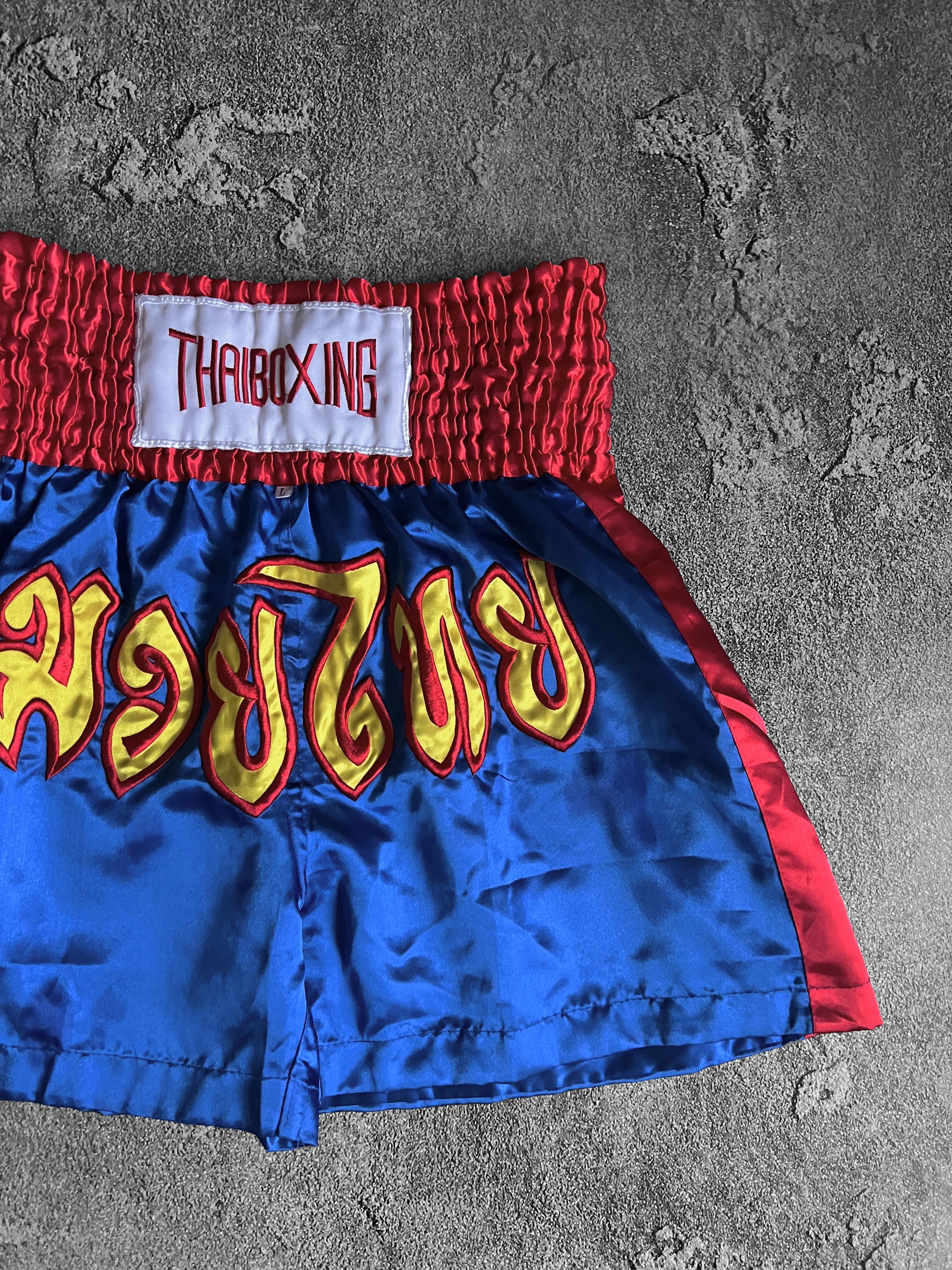 Vintage muay thai boxing shorts vintage Size US 33 - 3 Thumbnail