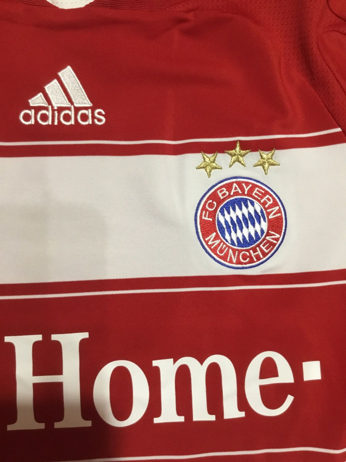 Adidas Bayern Munchen 07/09 Adidas Home Football Soccer Jersey Size US L / EU 52-54 / 3 - 6 Thumbnail