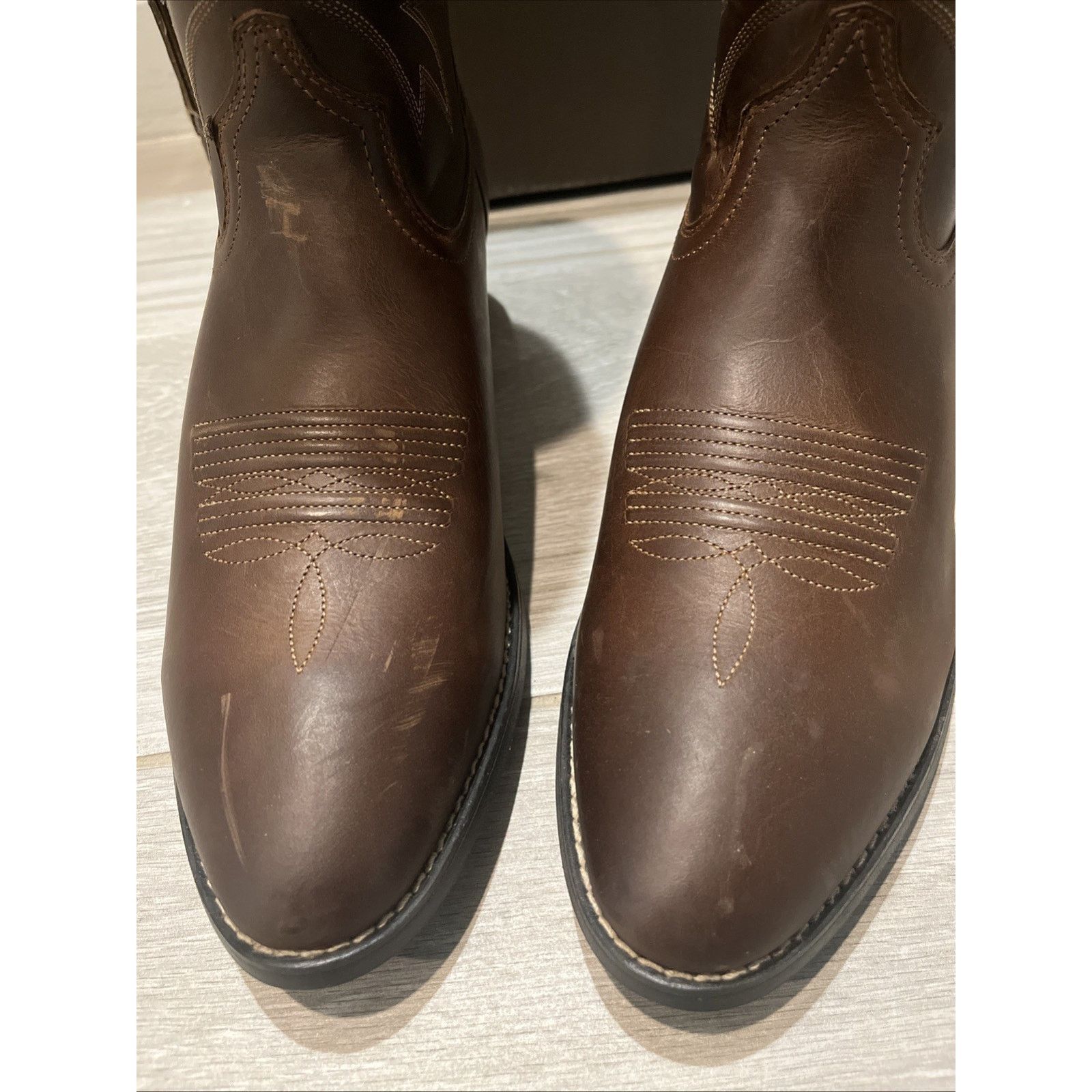 Ariat Ariat® Ladies 11 B Heritage Western R Toe Boot Brown Size US 11 / IT 41 - 2 Thumbnail