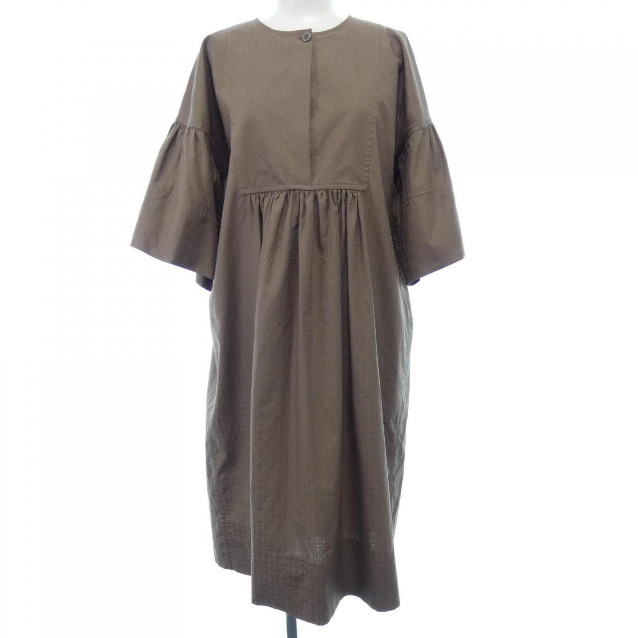 Hermes Hermes Hermes Bohemian Short Dress Gauze Mosaic Dress 38 Cotton Dresses DUTY FREE for USA Size ONE SIZE - 1 Thumbnail