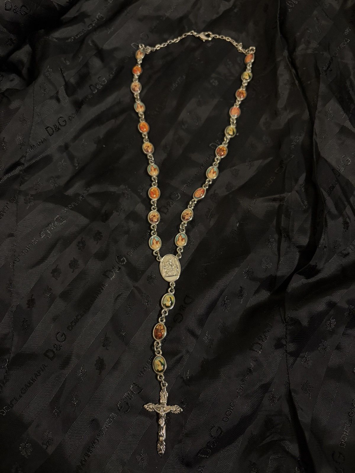 Dolce & Gabbana Sterling Silver Dolce & Gabbana rosary Size ONE SIZE - 11 Thumbnail
