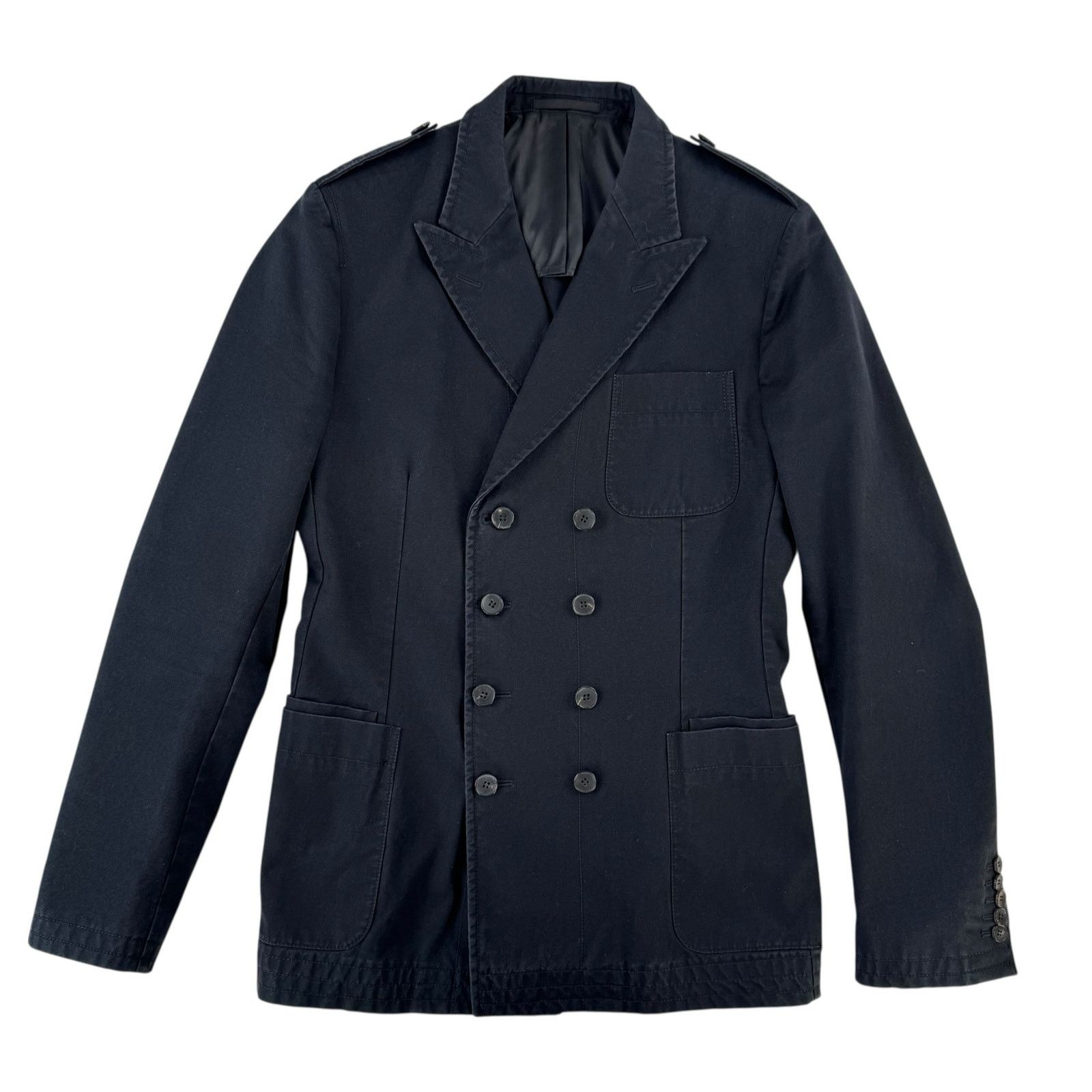 Gucci Gucci Cotton Pea Coat Size US M / EU 48-50 / 2 - 3 Thumbnail