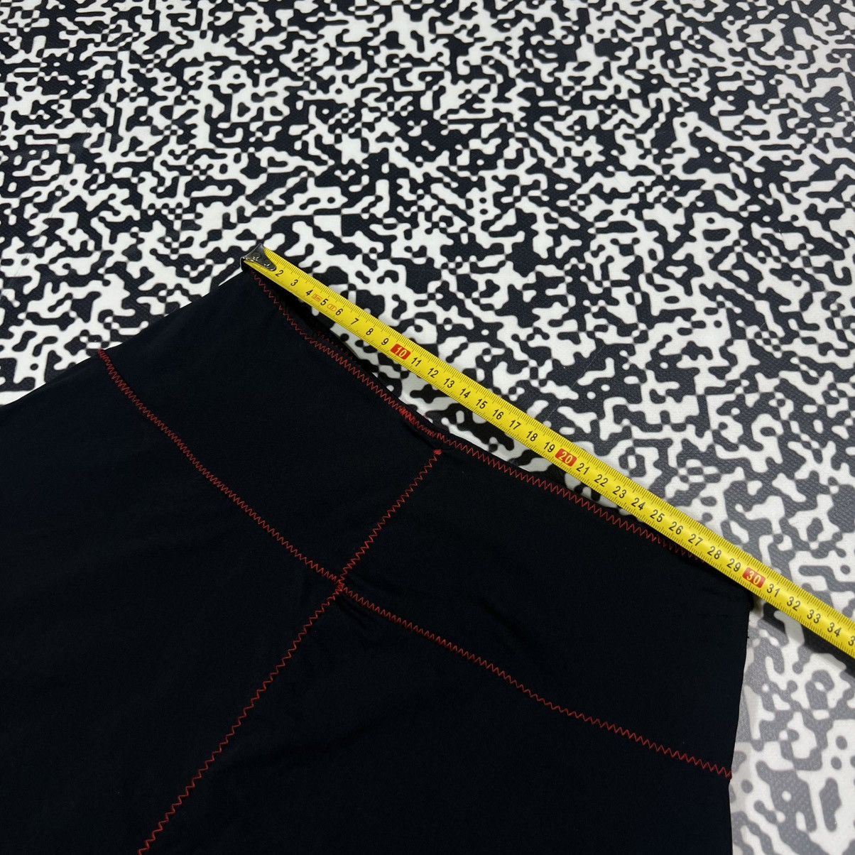 Japanese Brand Vintage Y2K Double Jeu Japanese Flared Cargo Midi Skirt Size 26" / US 2 / IT 38 - 16 Thumbnail