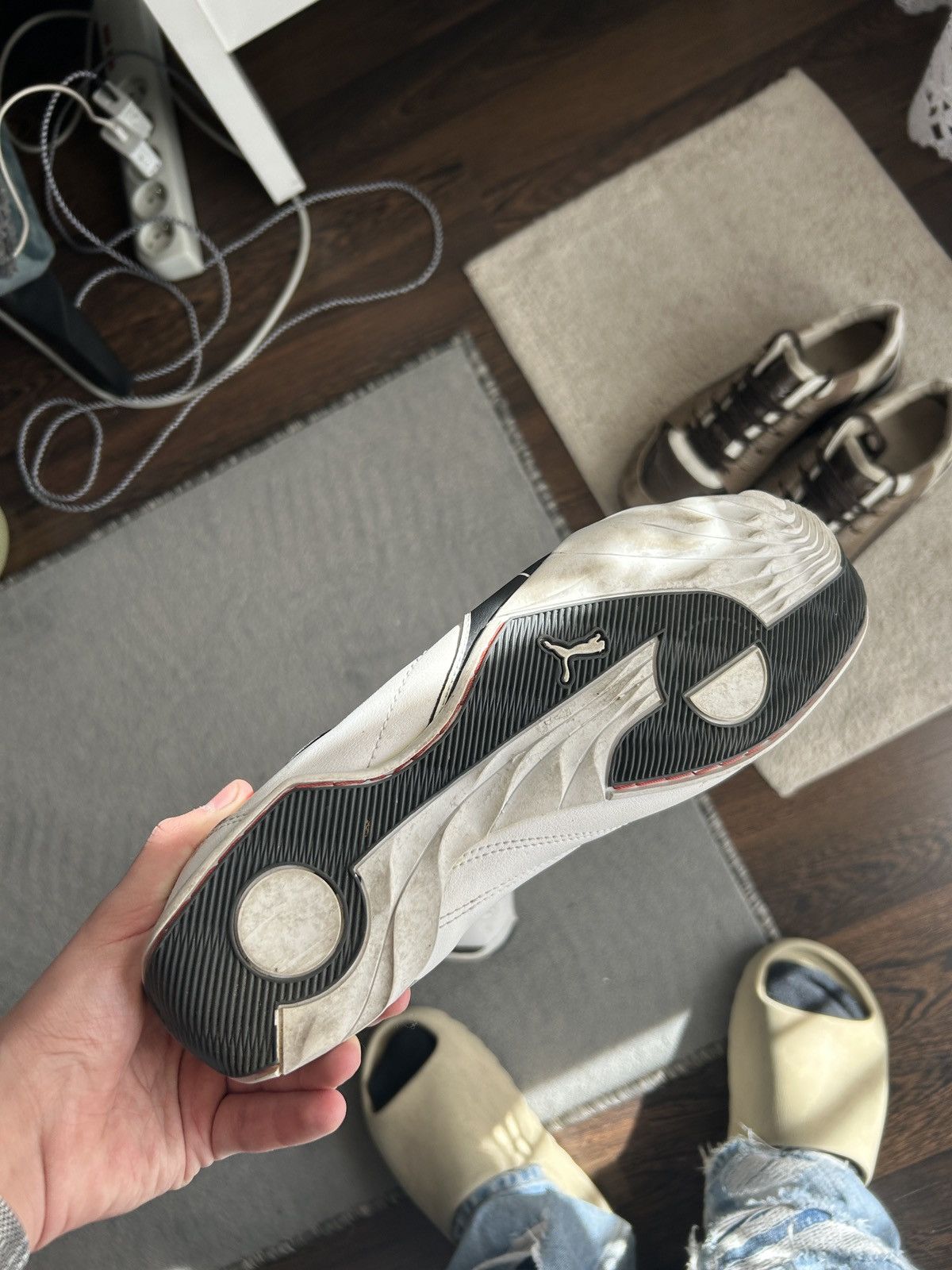 Puma × Vintage Rare Vintage Puma Mostro mid 90`s y2k sneakers Size US 10.5 / EU 43-44 - 8 Thumbnail