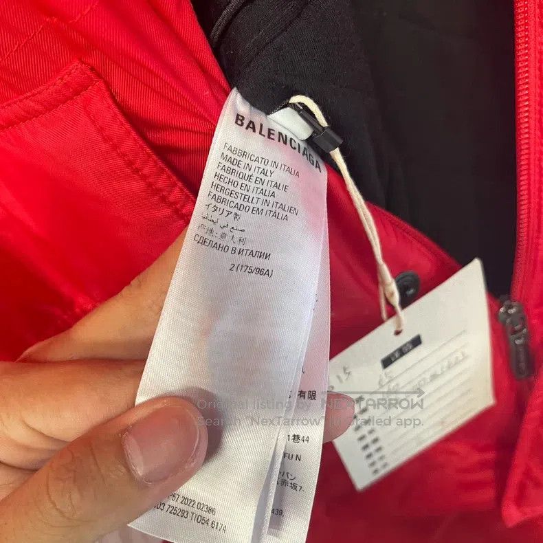 Balenciaga Balenciaga Red New York Stock Exchange ultra-heavyweight e Size US M / EU 48-50 / 2 - 3 Thumbnail