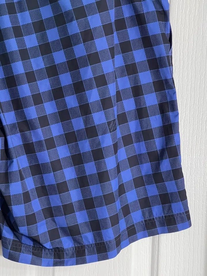 Louis Vuitton LOUIS VUITTON Damier Ebene Board Short Swim Trunks Blue XXL Size US 38 / EU 54 - 6 Thumbnail