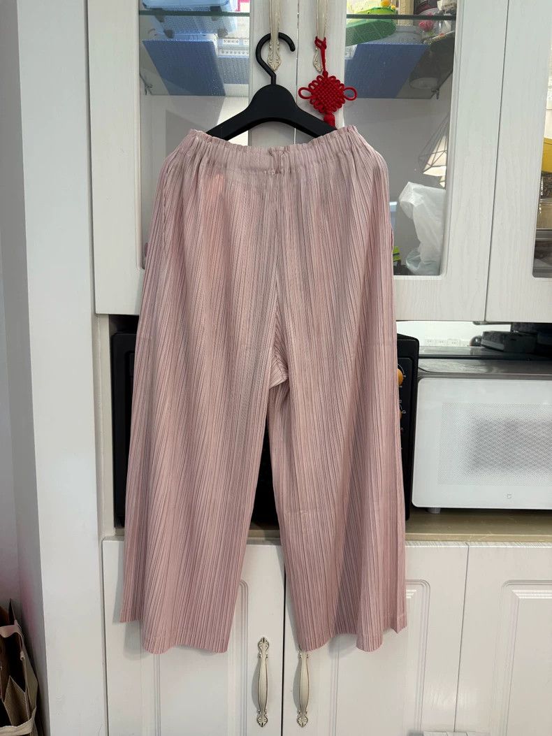 Issey Miyake Issey Miyake size:2 Pink pleated pants Size 42" / US 20 - 6 Thumbnail