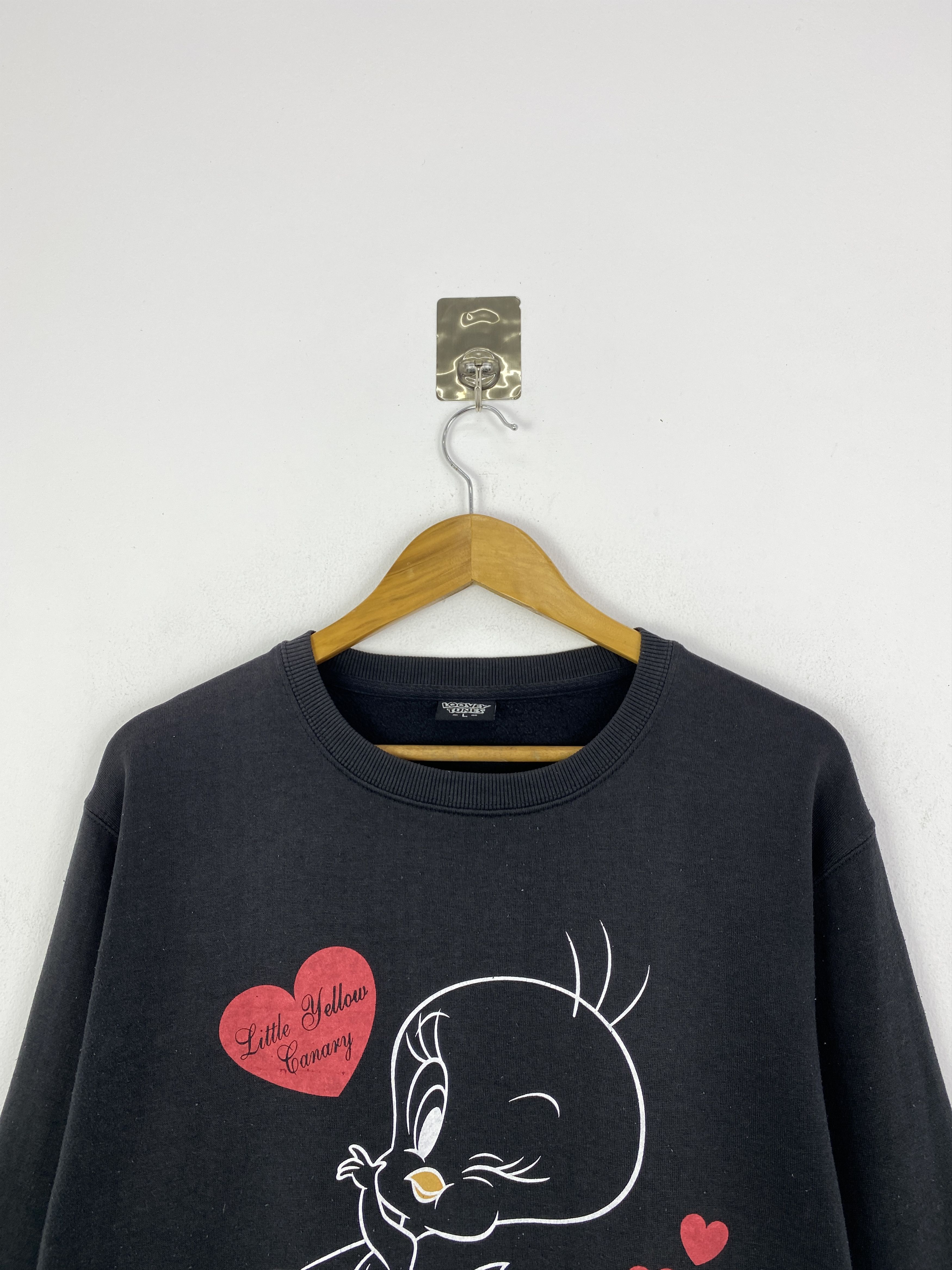 Vintage Vintage Looney Tunes Tweety Pullover Sweatshirt SH0154 Size US L / EU 52-54 / 3 - 2 Thumbnail
