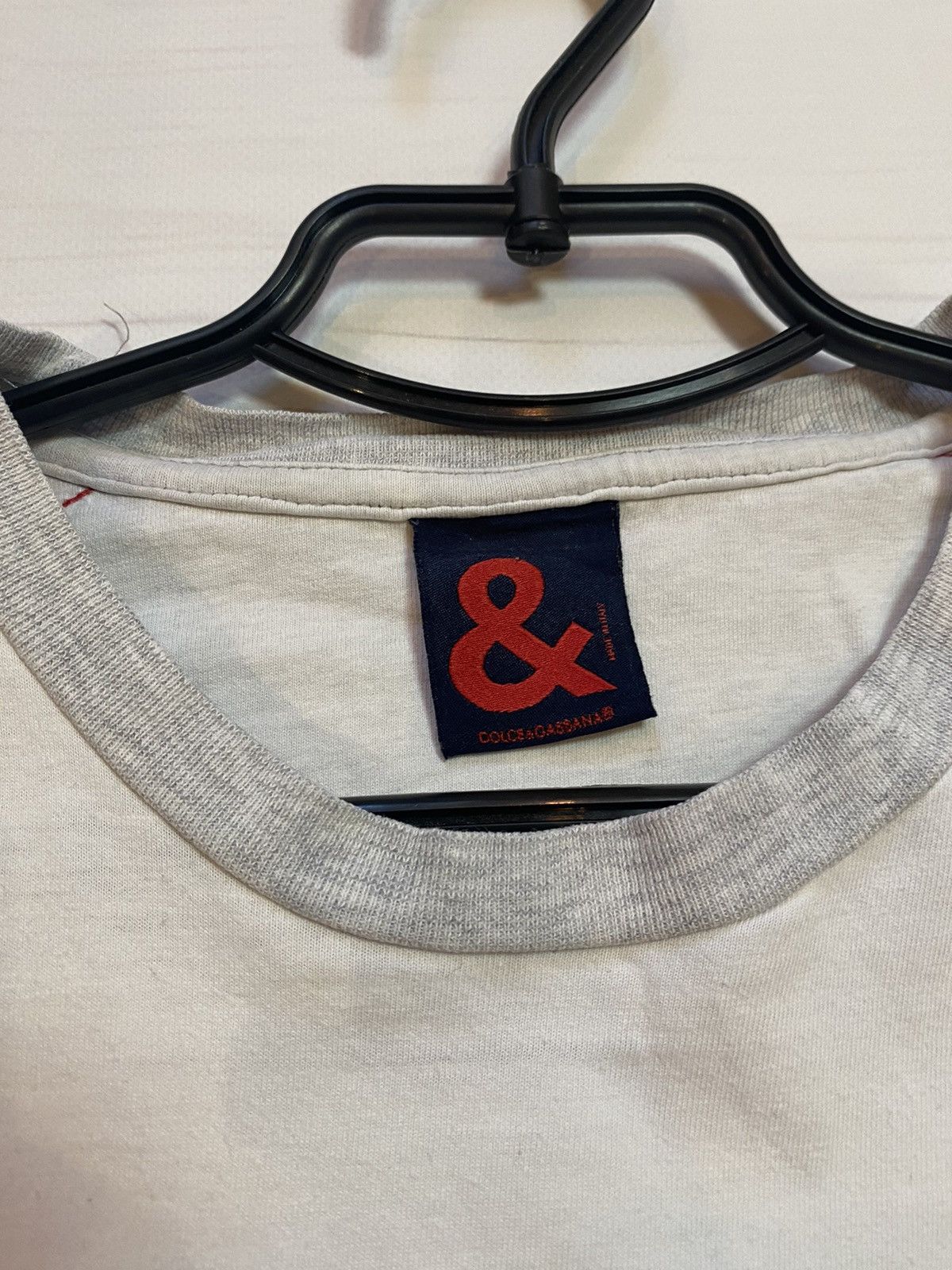 Dolce & Gabbana Vintage Dolce&Gabbana embroidered logo y2k t shirt Size US L / EU 52-54 / 3 - 3 Thumbnail