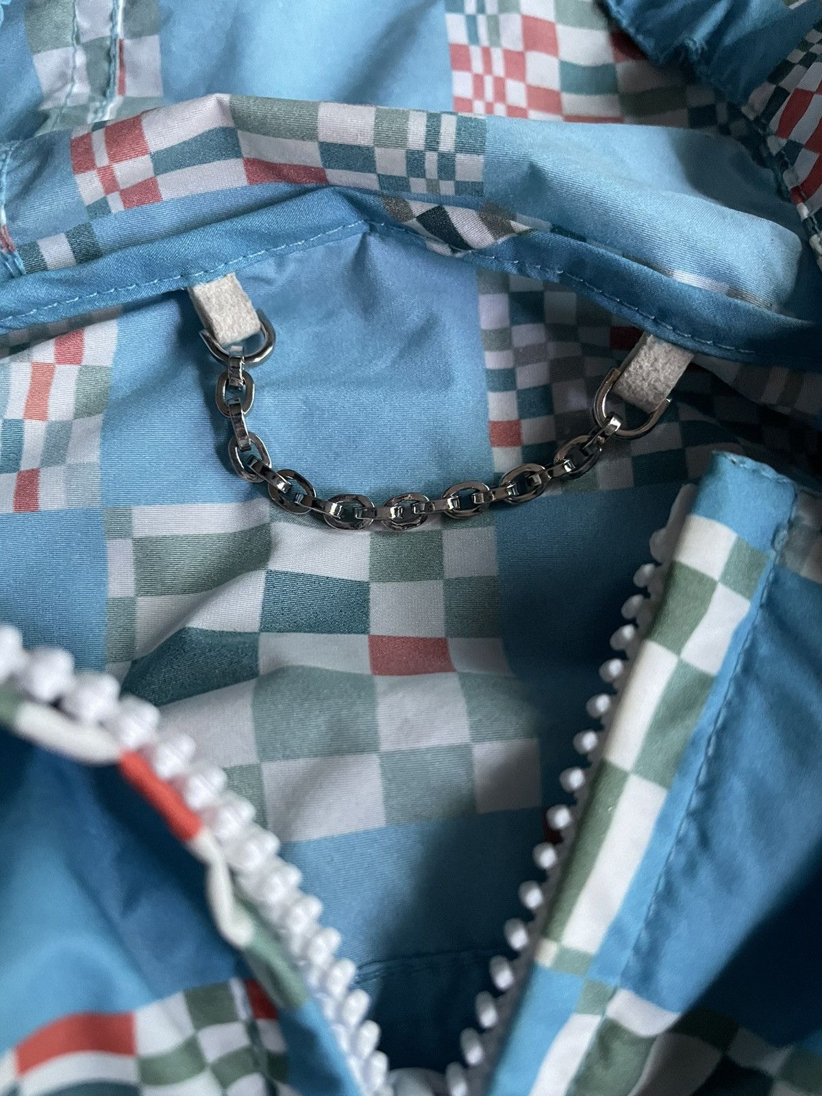 Louis Vuitton Louis Vuitton Distorted Damier Blue Windbreaker Size US M / EU 48-50 / 2 - 10 Thumbnail