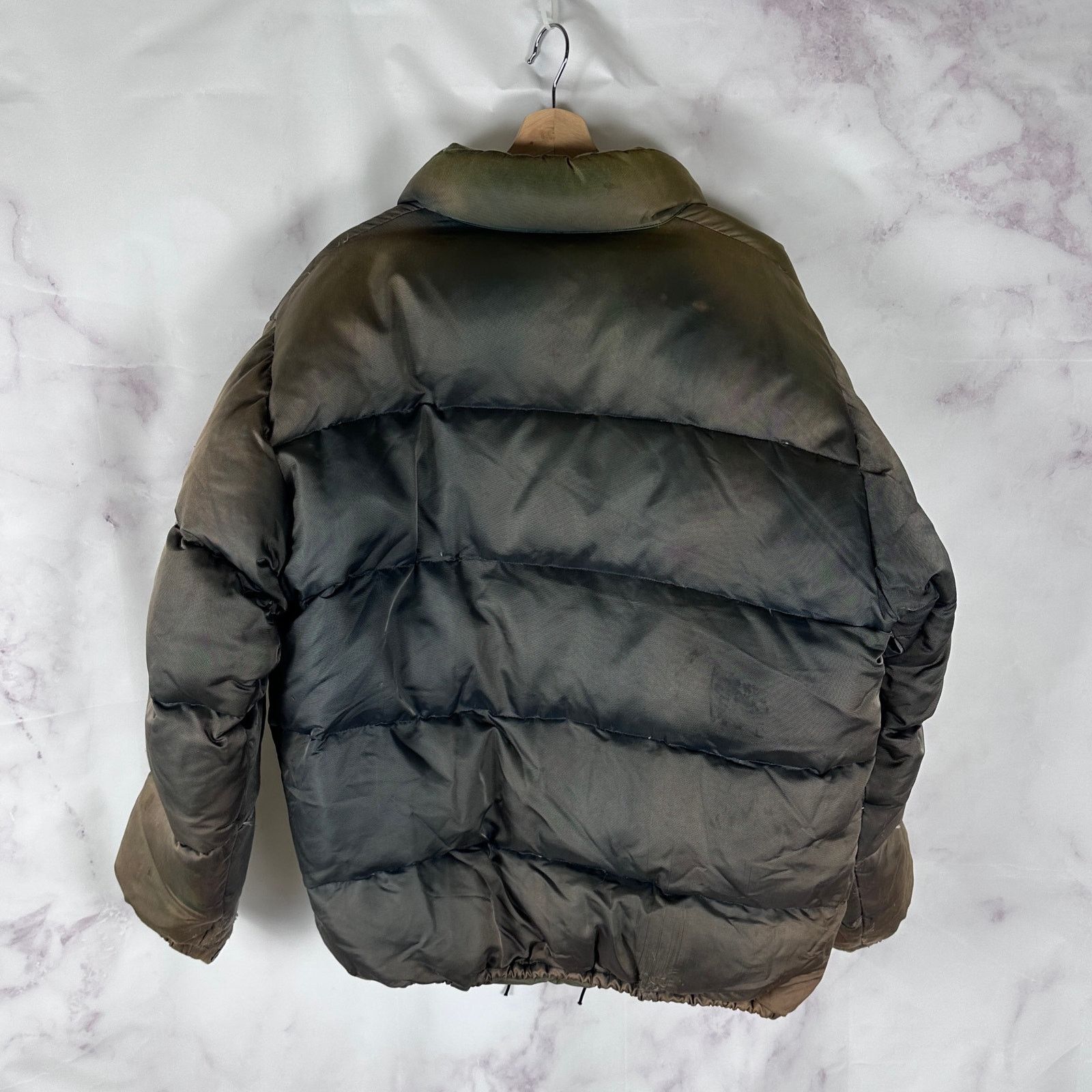 Alpha Industries Vintage Green Down Puffer Jacket Size US L / EU 52-54 / 3 - 7 Thumbnail