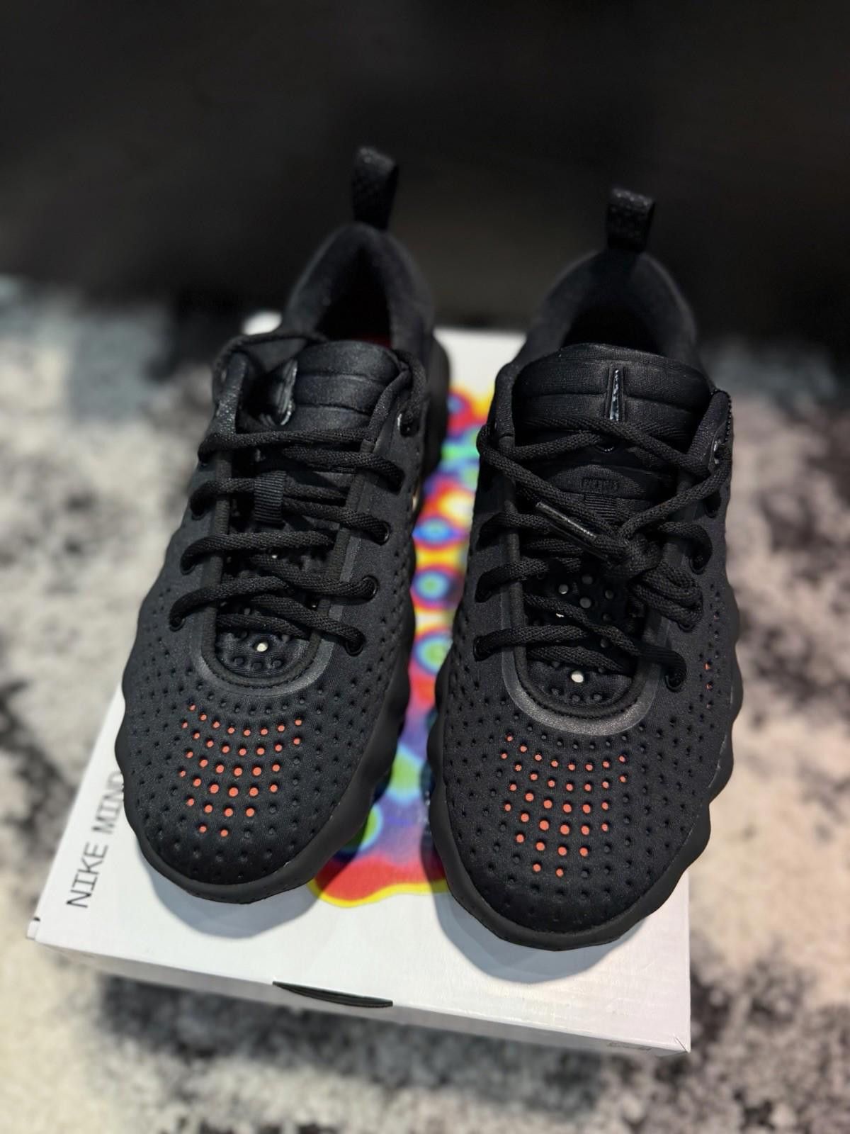 Nike Size 7.5 - Nike Mind 002 Black Chrome Hyper Crimson Women’s Size US 7.5 / IT 37.5 - 2 Thumbnail