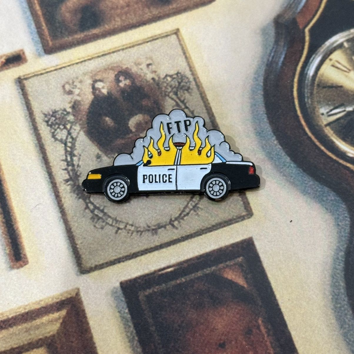 G59 Records FTP Cop Car Pin 2015 Size ONE SIZE - 1 Thumbnail