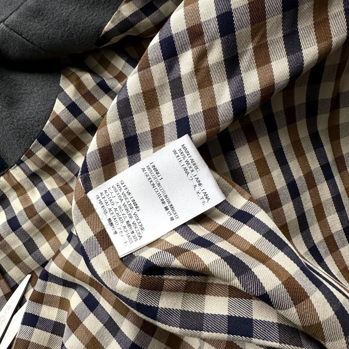 Aquascutum Women’s Aquascutum Grey Wool Duffle Coat — Made in UK Size M / US 6-8 / IT 42-44 - 16 Thumbnail