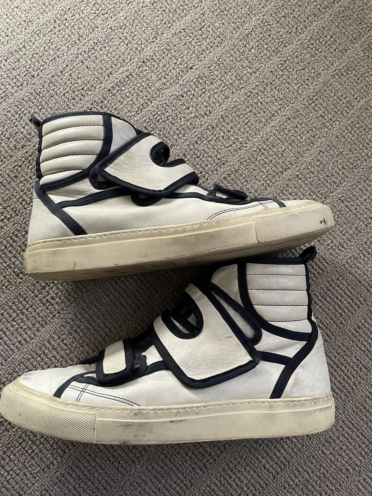 Raf Simons Raf Simons Runway Cream High Velcro Size US 8 / EU 41 - 6 Thumbnail