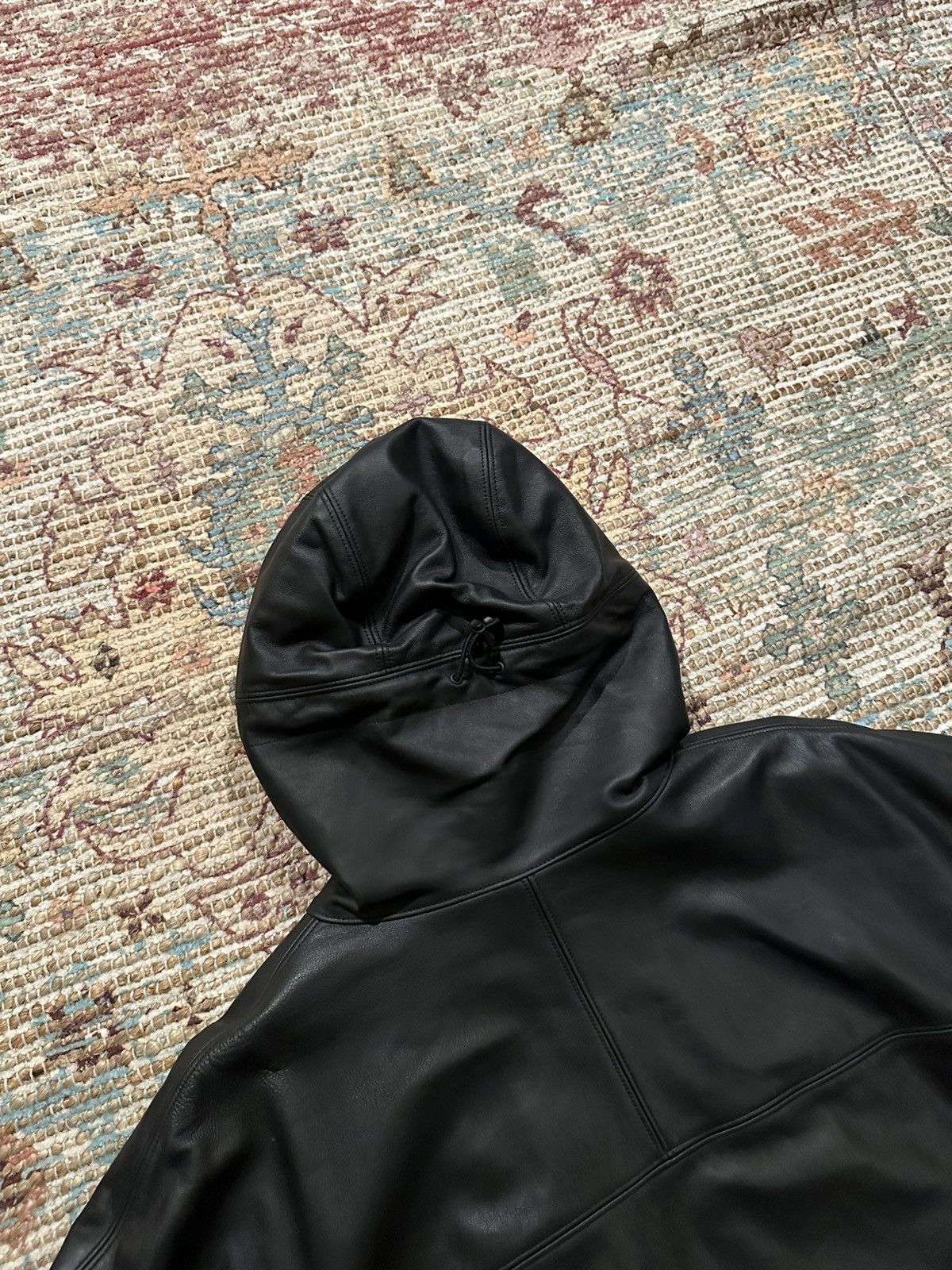 Goretex × Supreme Supreme Gore-Tex Leather Jacket Black Size US L / EU 52-54 / 3 - 5 Thumbnail