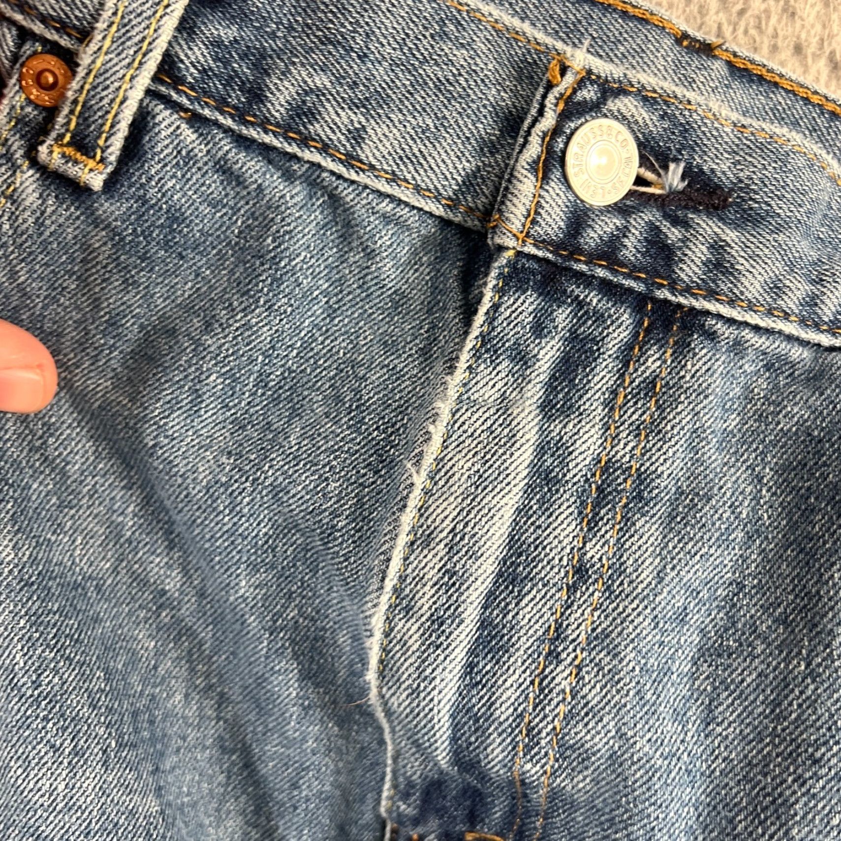 Denime Levi's 517 Jeans Mens Sz 34x29 Bootcut Cowboy Western Denim Blue Medium Wash Size US 34 / EU 50 - 7 Thumbnail