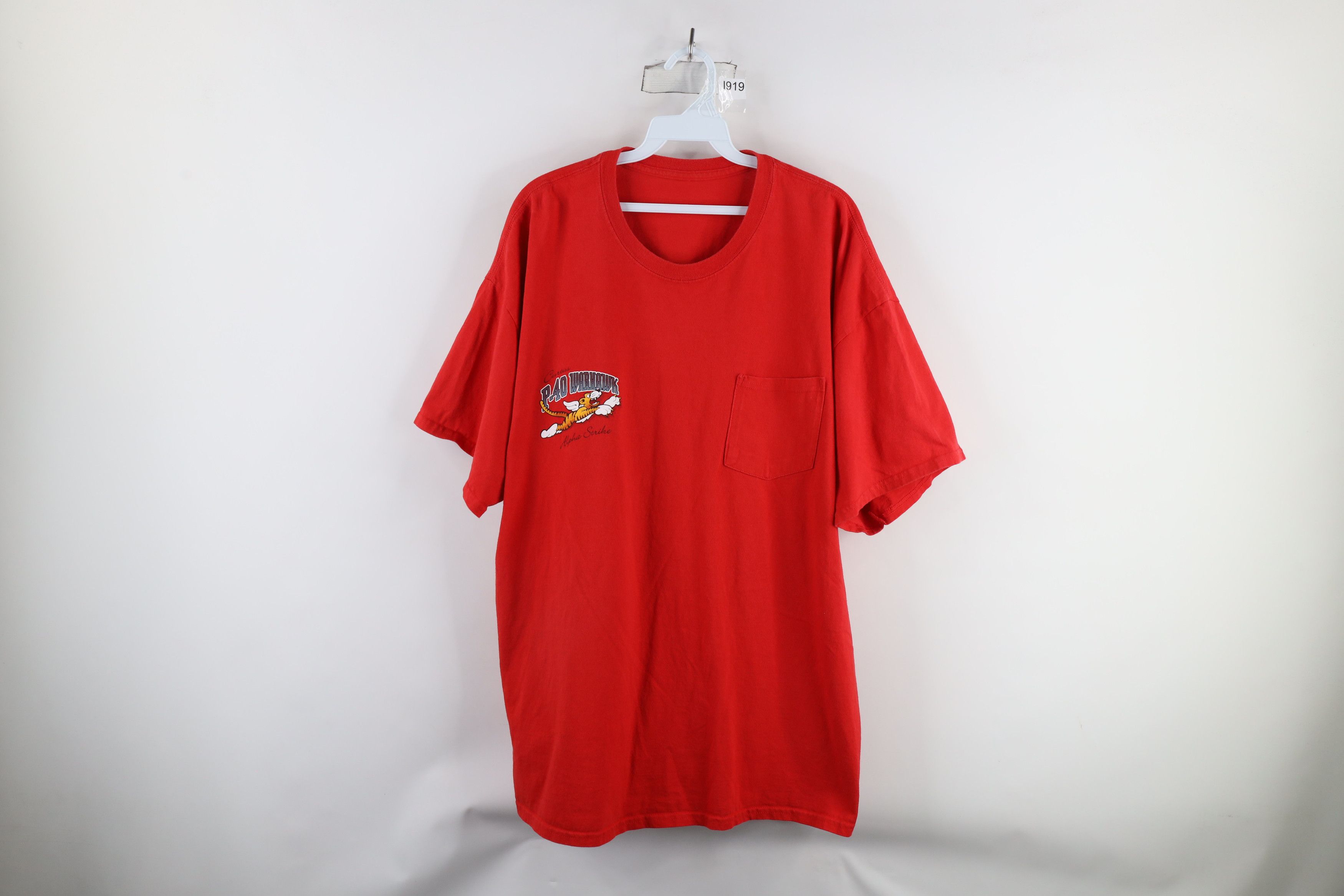 Vintage Vintage 90s Streetwear P-40 Warhawk Alpha Strike T-Shirt Size US XXL / EU 58 / 5 - 1 Thumbnail