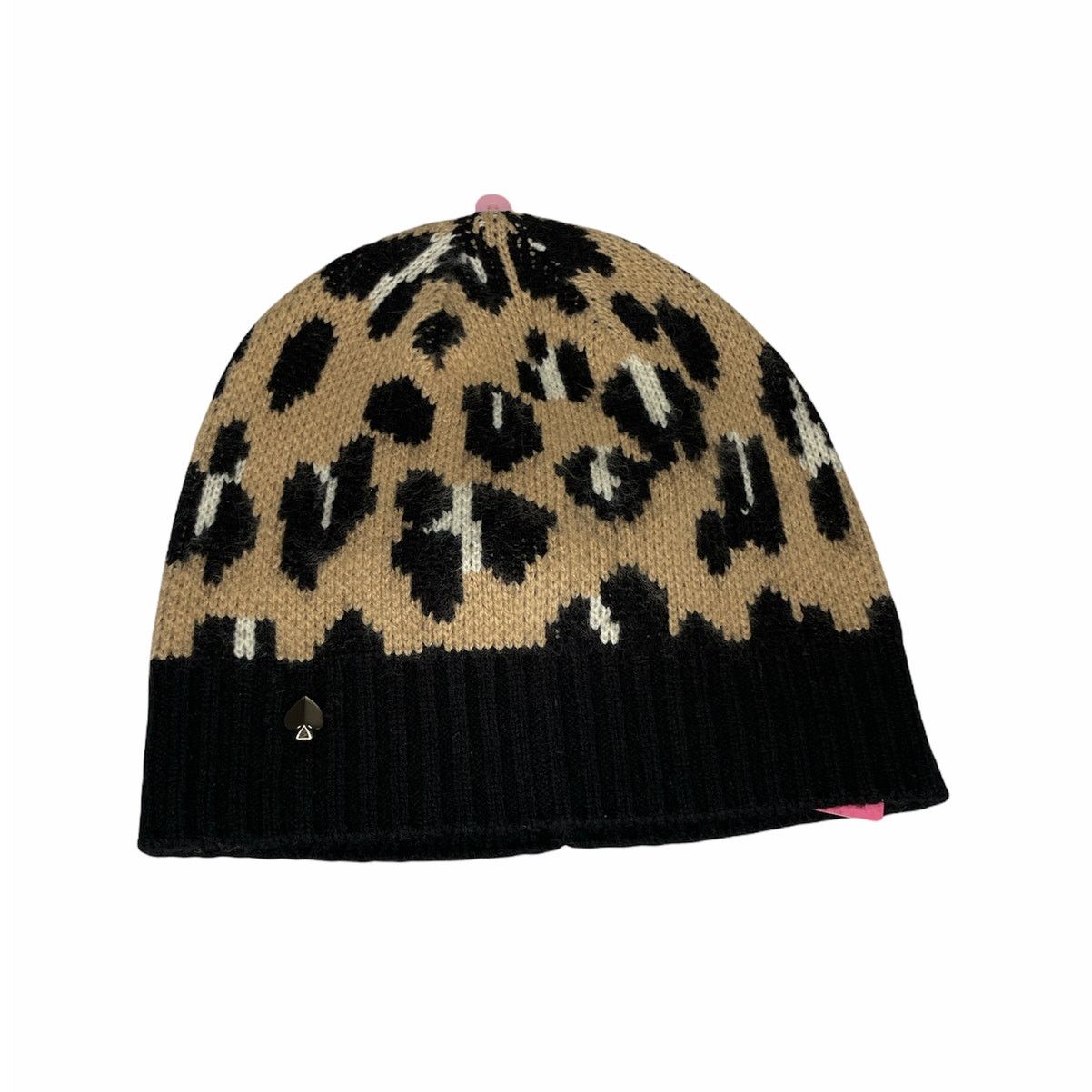 Kate Spade Kate Spade Leopard Print Beanie Winter Hat Size ONE SIZE - 1 Thumbnail