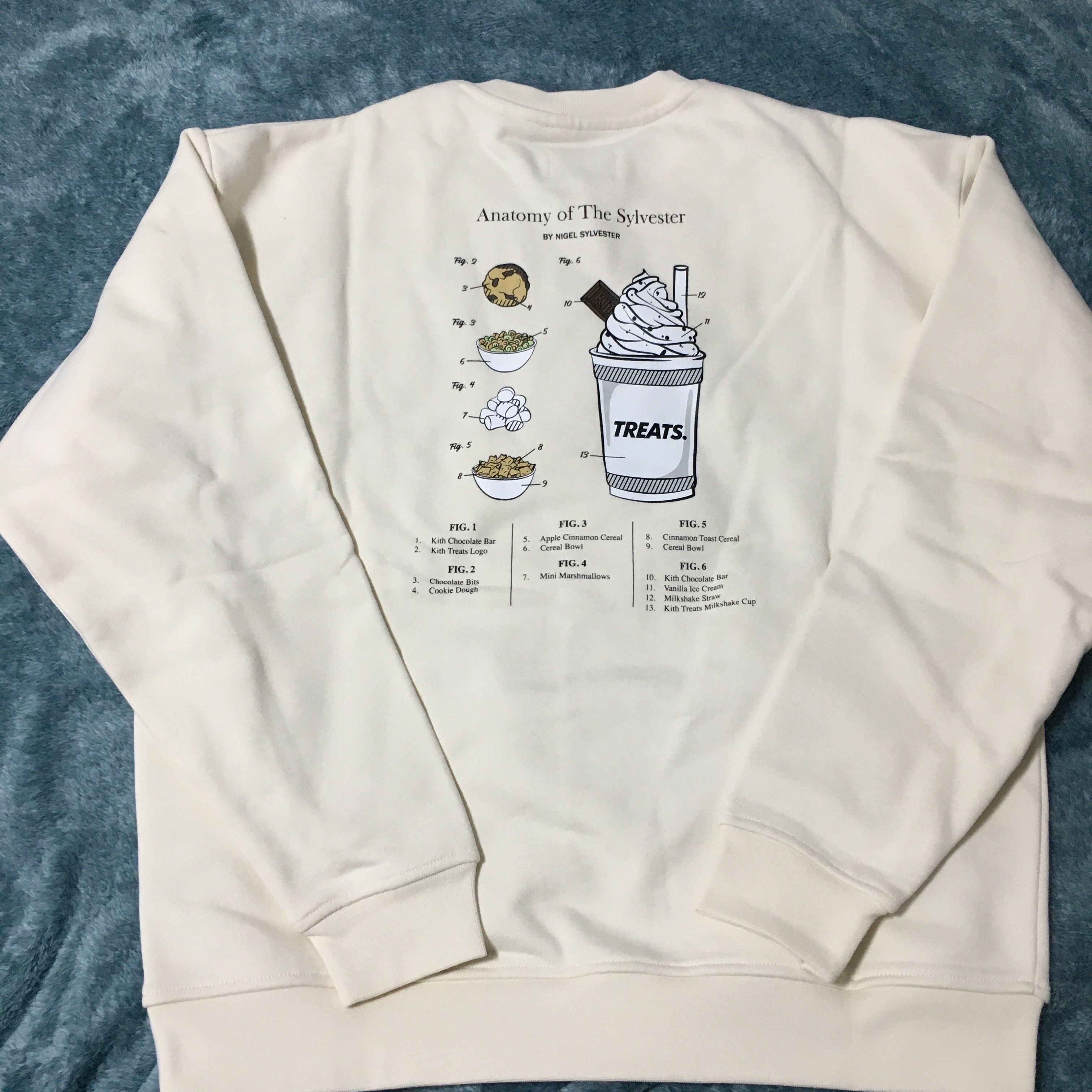 Kith × Ronnie Fieg Nigel Sylvester Kith Treats Sylvester Crewneck Size US S / EU 44-46 / 1 - 5 Thumbnail