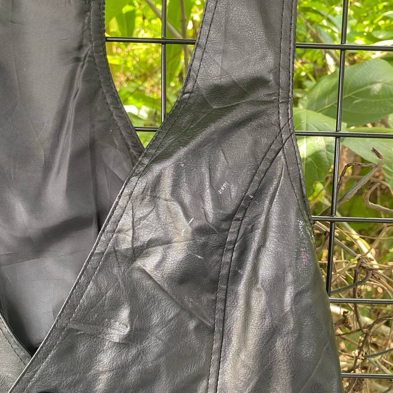 Leather Vintage Japan Foggie Leather Vest Size XS / US 0-2 / IT 36-38 - 3 Thumbnail