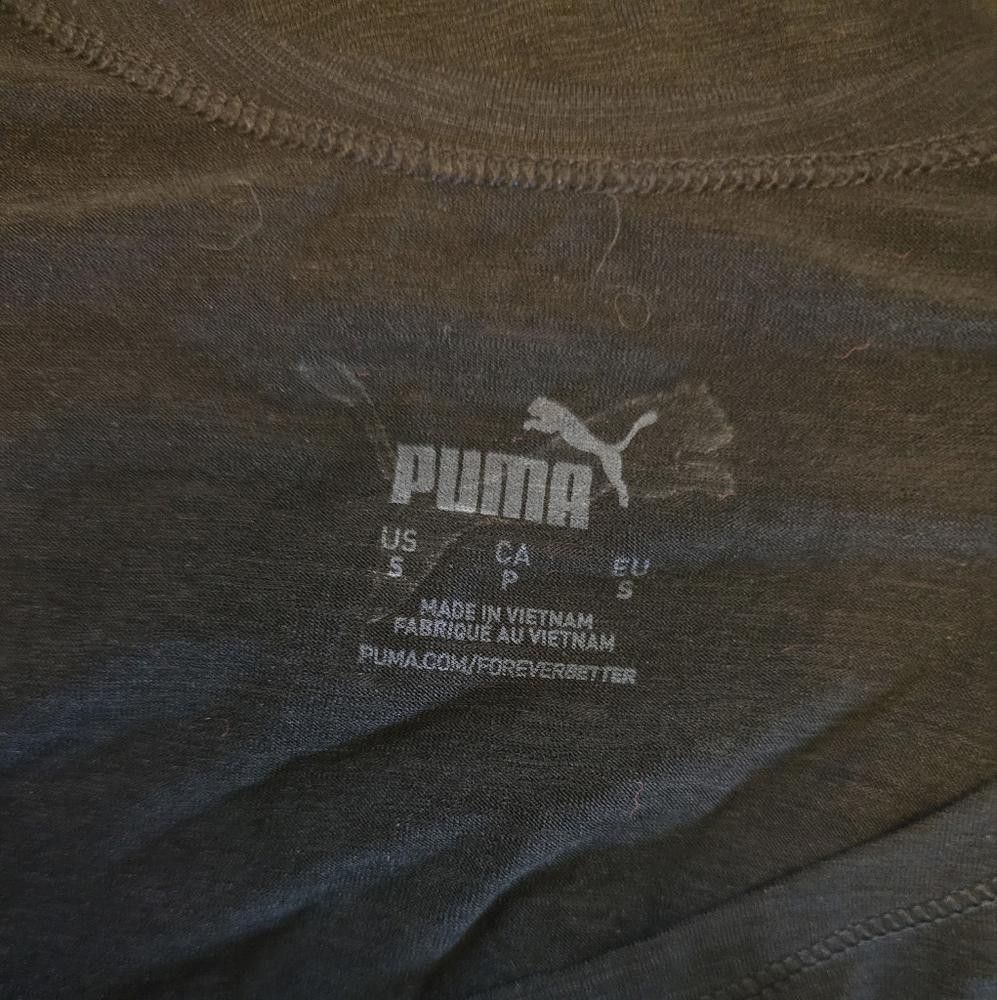 Puma Black Peekaboo Puma Athletic Tank Size S / US 4 / IT 40 - 4 Thumbnail