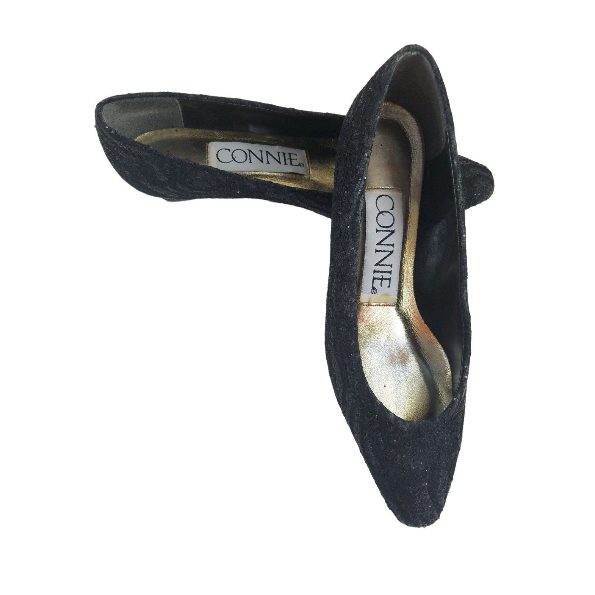 Other Connie Womens Shoes Heels Black 1.5" Heel Pointed Toe 7 Size US 7 / IT 37 - 1 Thumbnail