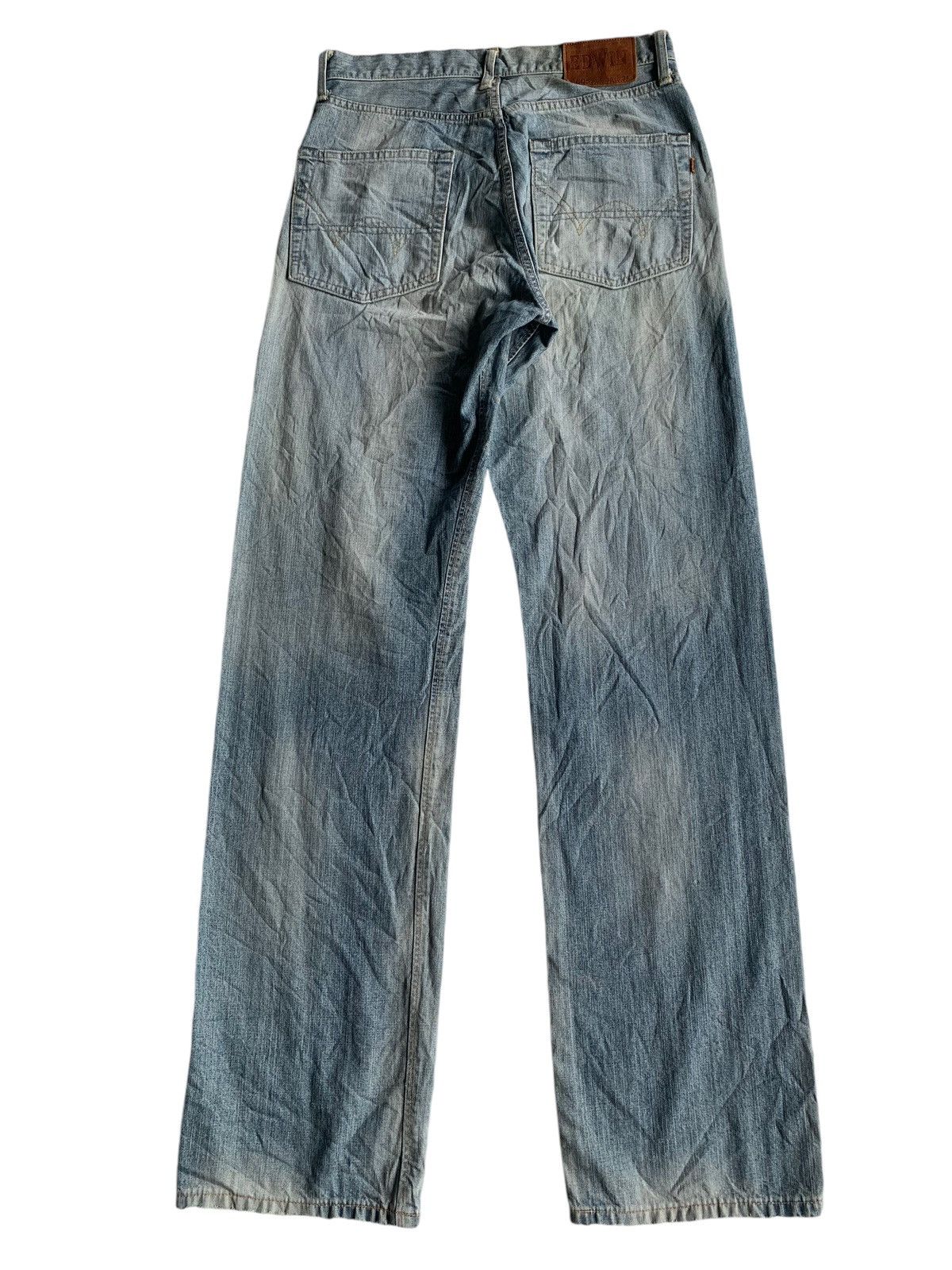 Edwin × Japanese Brand Edwin 505Z Selvedge Mudwash Distressed Denim Size US 29 - 2 Thumbnail