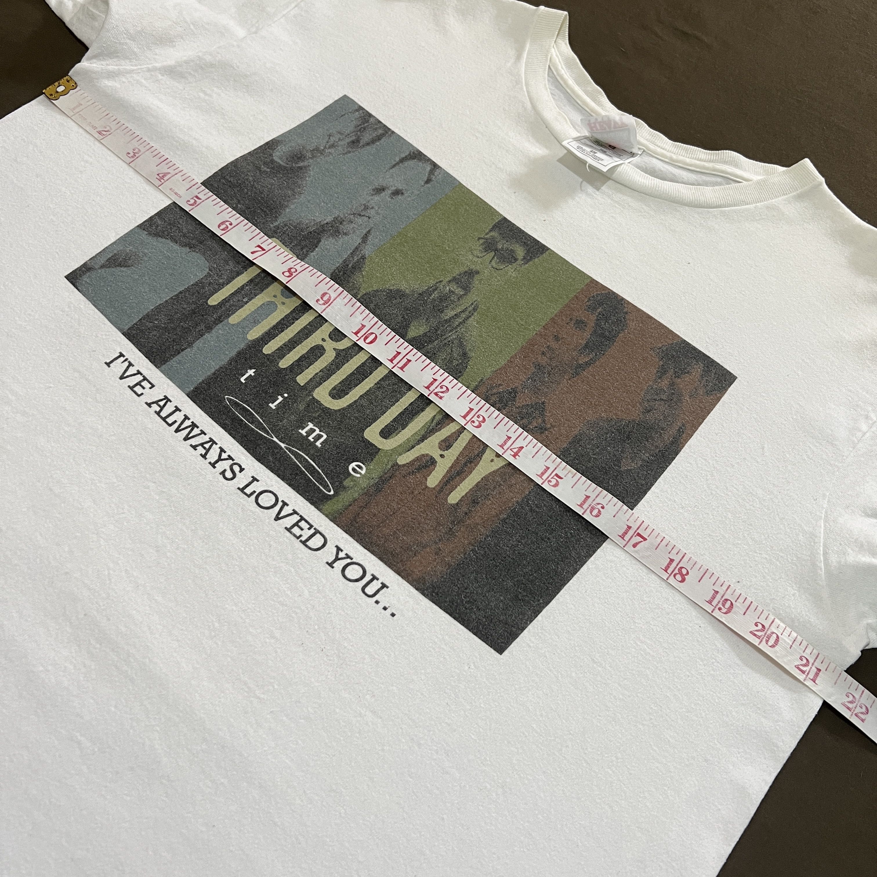 Band Tees Vintage 90s Time (Third Day album) Jesus God Bible Holy Tee Size US L / EU 52-54 / 3 - 7 Thumbnail