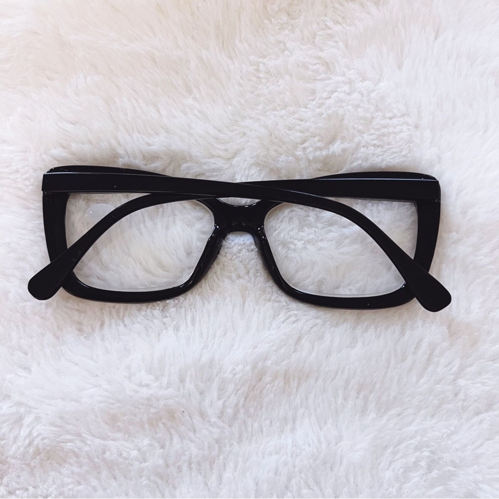 Other Leila Black Cateye Oversized Reader Glasses Size ONE SIZE - 9 Thumbnail