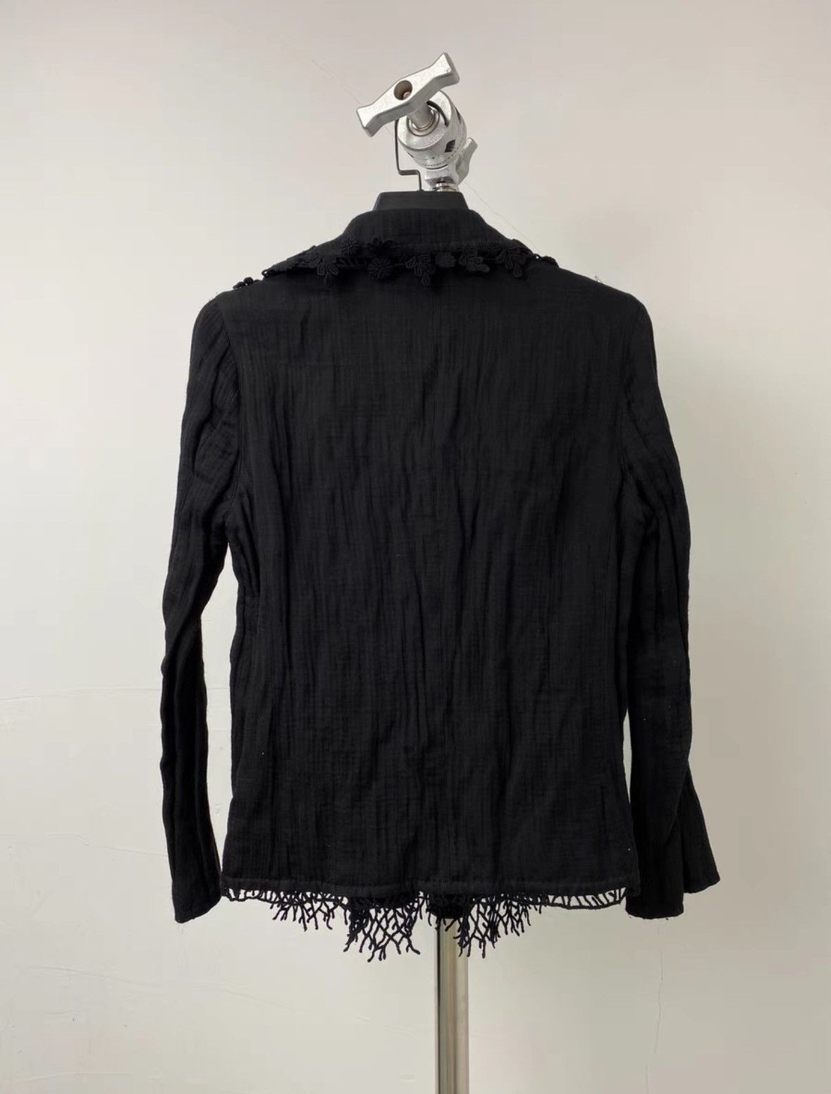Issey Miyake Issey Miyake HaaT Fringe Blazer Size M / US 6-8 / IT 42-44 - 5 Thumbnail