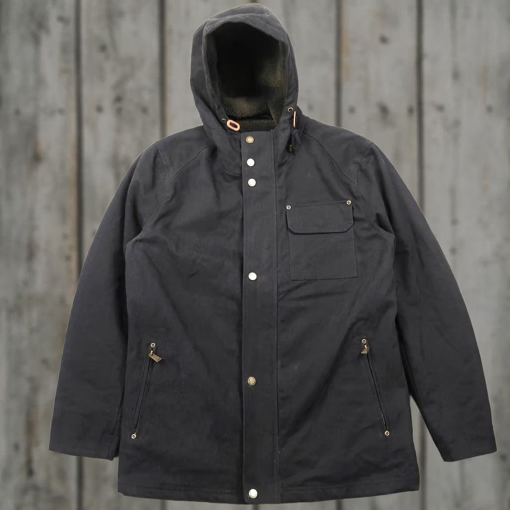 Pendleton Pendleton Hooded Timber Cruiser Jacket Black Canvas Outdoor Mens L Large Size US L / EU 52-54 / 3 - 1 Thumbnail