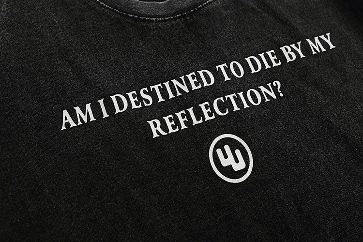 Japanese Brand × Vintage Die By My Reflection Printed Vintage Oversized T Shirt Size US L / EU 52-54 / 3 - 3 Thumbnail