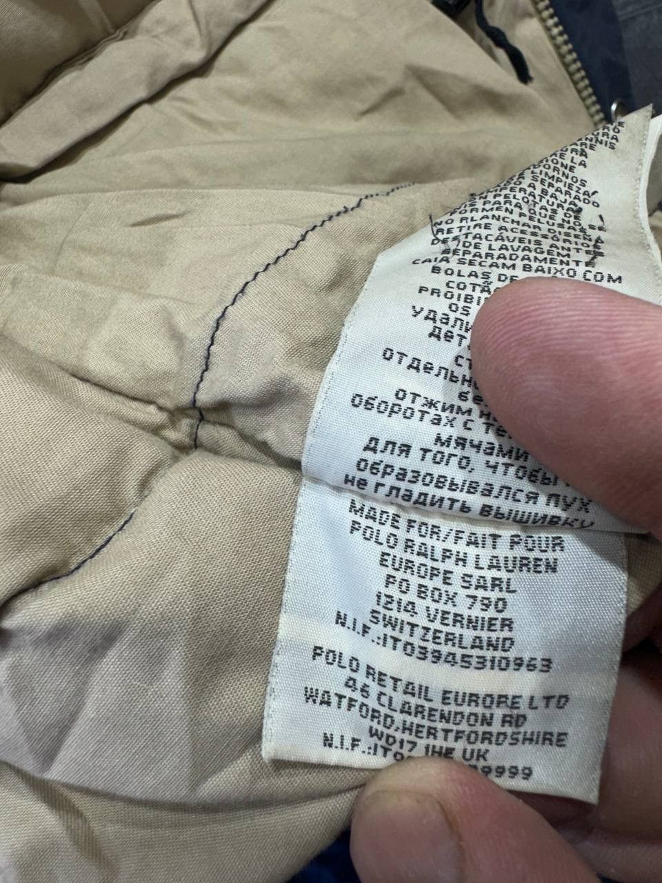 Ralph Lauren Vintage Denim & Supply Ralph Lauren Puffer / Down Jacket Size US XL / EU 56 / 4 - 21 Thumbnail