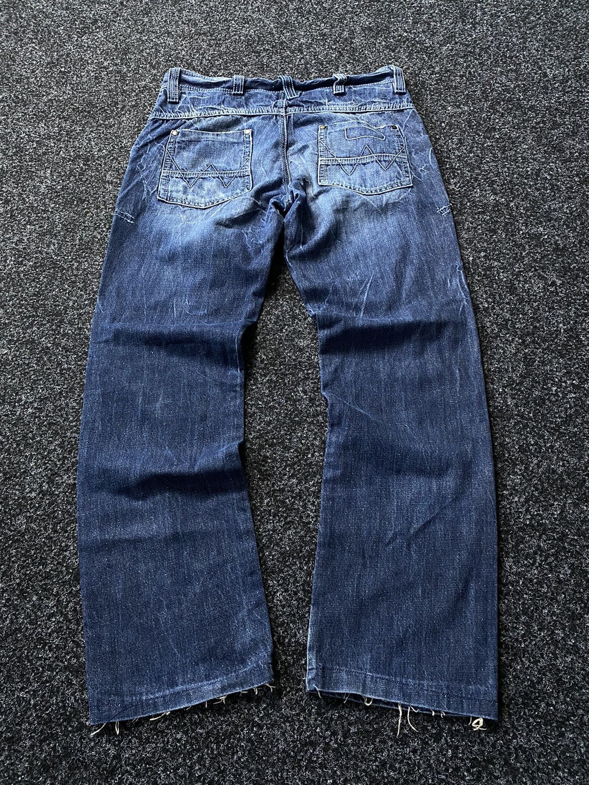 If Six Was Nine × Vintage × Wrangler Vintage 90s Y2K Wrangler Denim Jeans baggy pants Size US 34 / EU 50 - 9 Thumbnail
