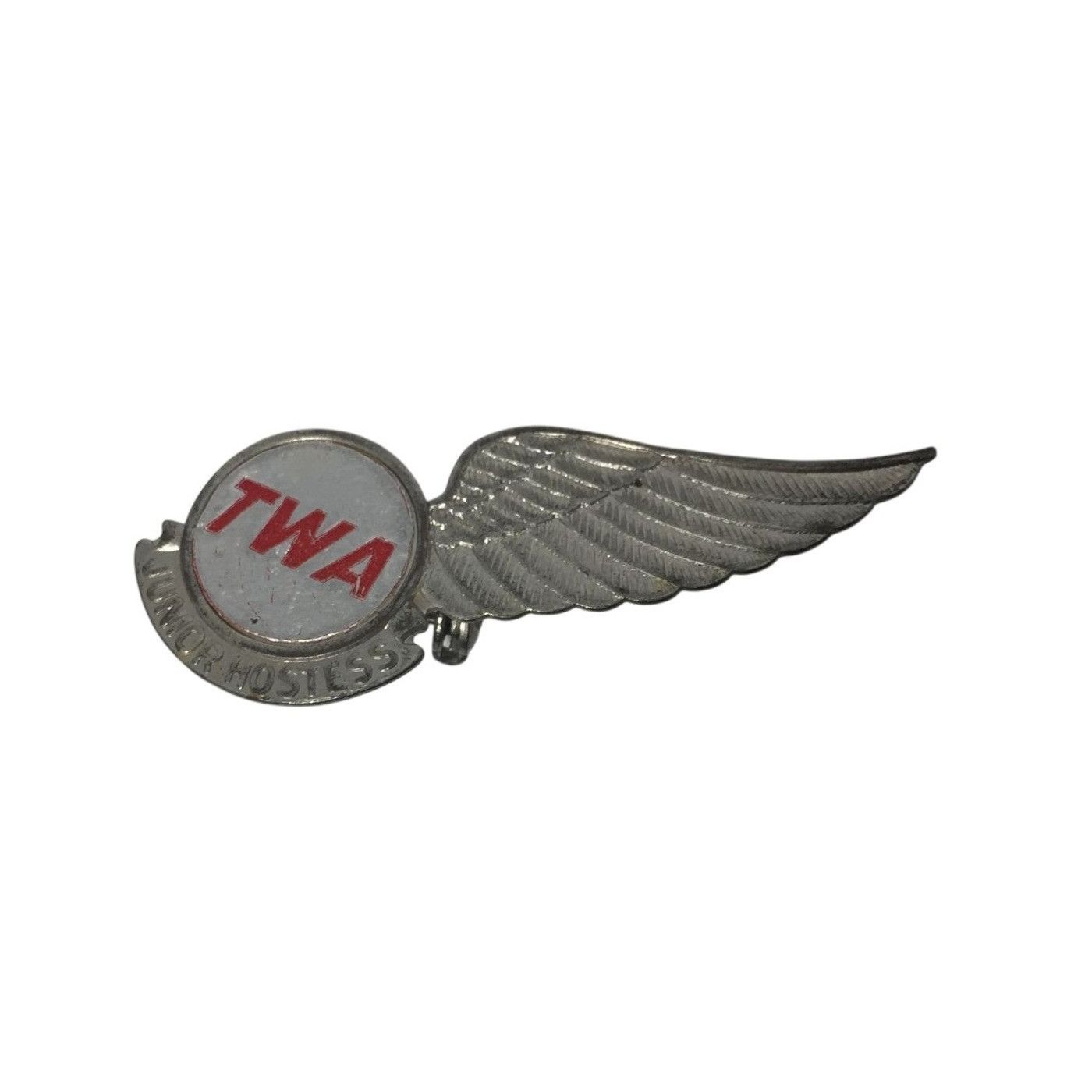 Other VINTAGE COLLECTIBLE TWA JUNIOR HOSTESS SILVER TONE PIN Size ONE SIZE - 1 Thumbnail