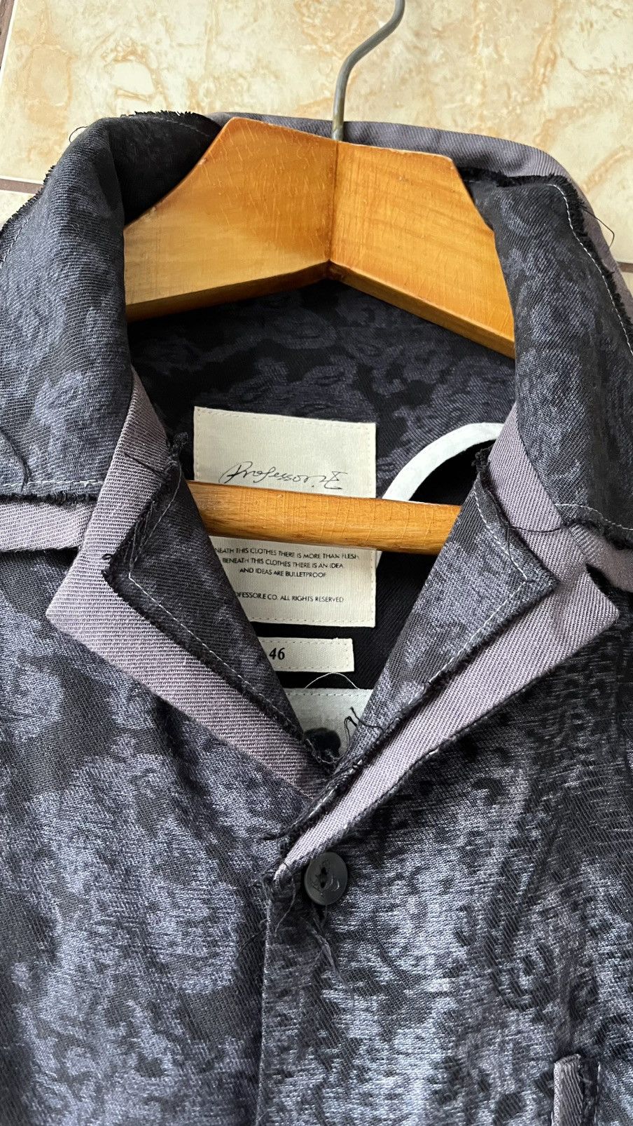 Professor.E Professor E ss20 up button shirt Size US S / EU 44-46 / 1 - 6 Thumbnail