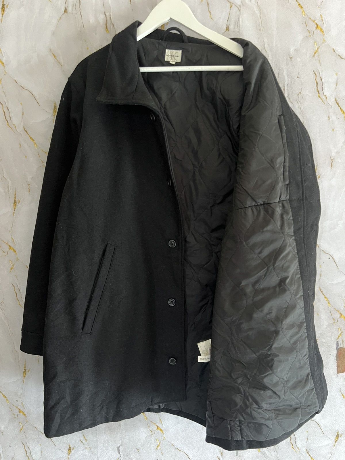 Calvin Klein Calvin Klein Long Jacket Designer Minimalist Outerwear Size US L / EU 52-54 / 3 - 3 Thumbnail
