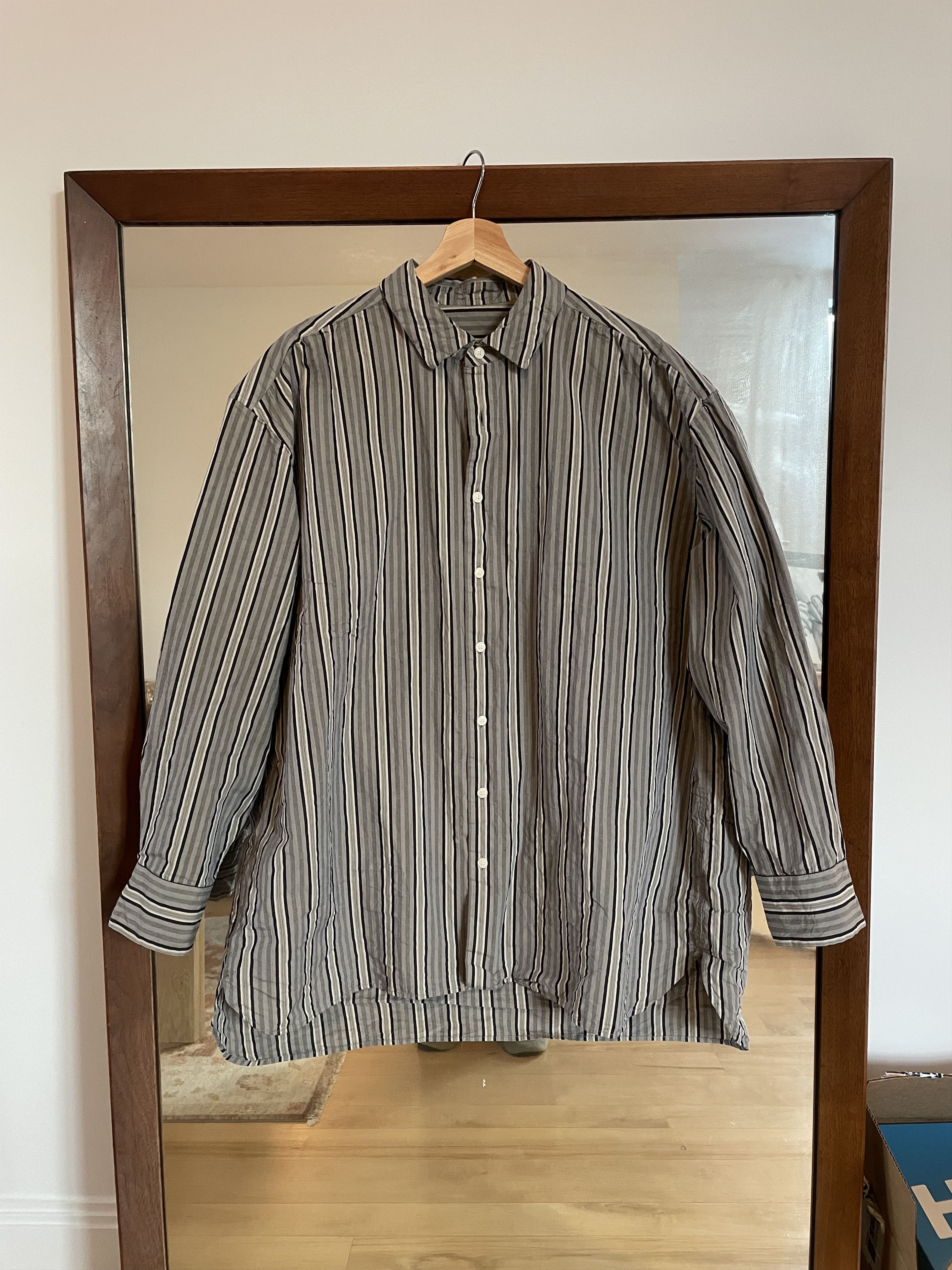 Casey Casey Casey Casey - Hamnet Shirt - Paper Cot Stripe - As Is No 1 Size US S / EU 44-46 / 1 - 2 Thumbnail