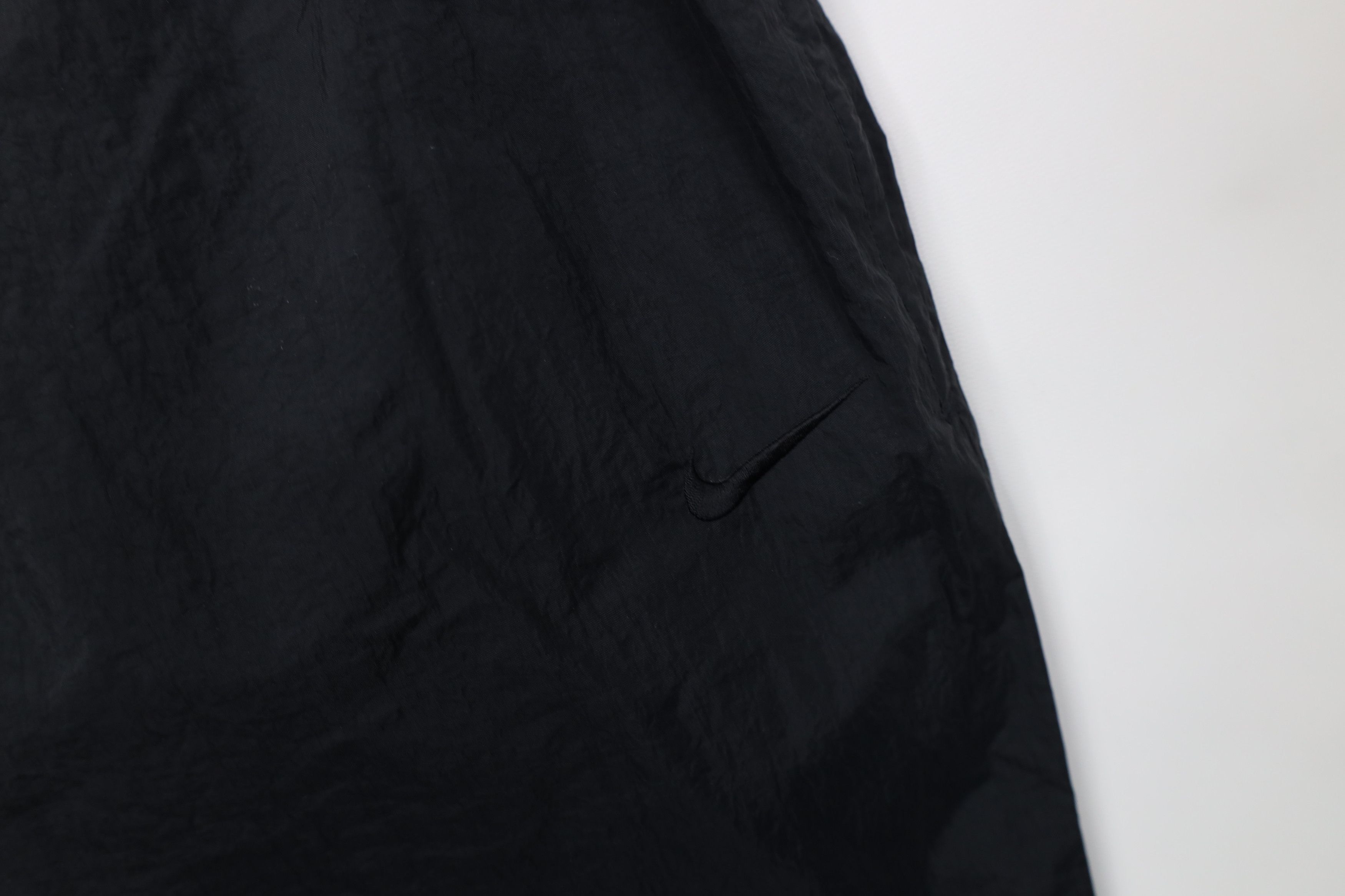 Nike Vintage 90s Nike Scott Mini Swoosh Lined Joggers Pants Black Size US 34 / EU 50 - 8 Thumbnail