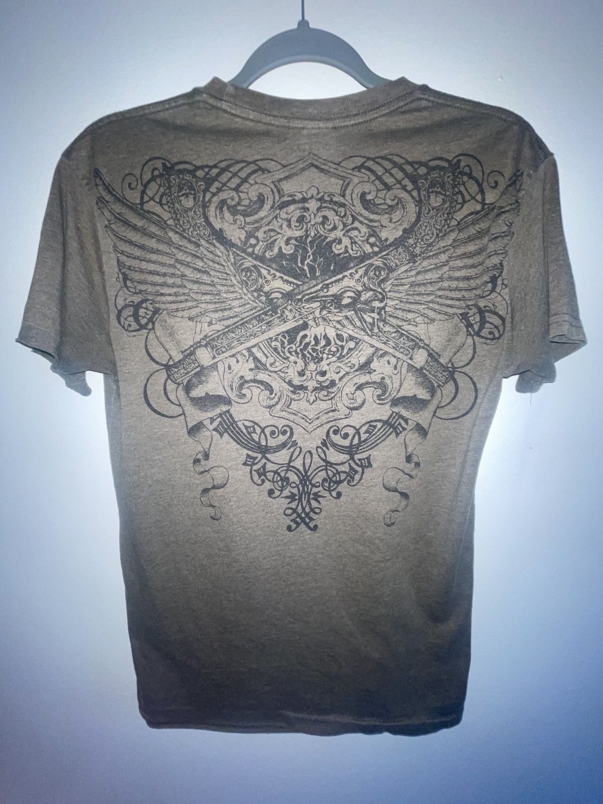 Affliction AFFLICTION style double sided fillagre tee😈 Size US S / EU 44-46 / 1 - 3 Thumbnail