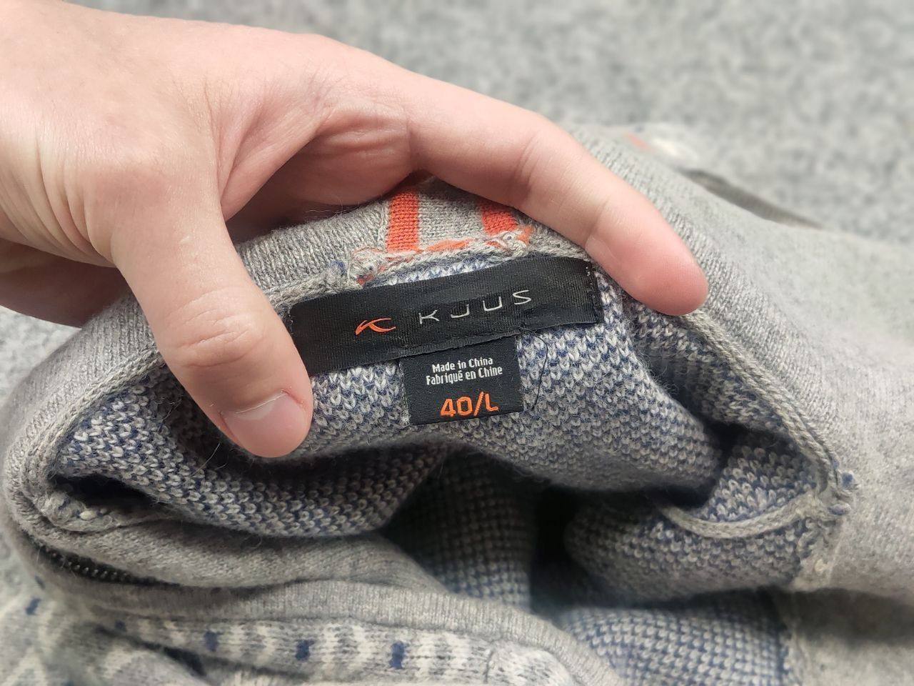 KJUS Kjus Grey sweater full zip wool blend Knit Thermo Hoodie Size L / US 10 / IT 46 - 14 Thumbnail