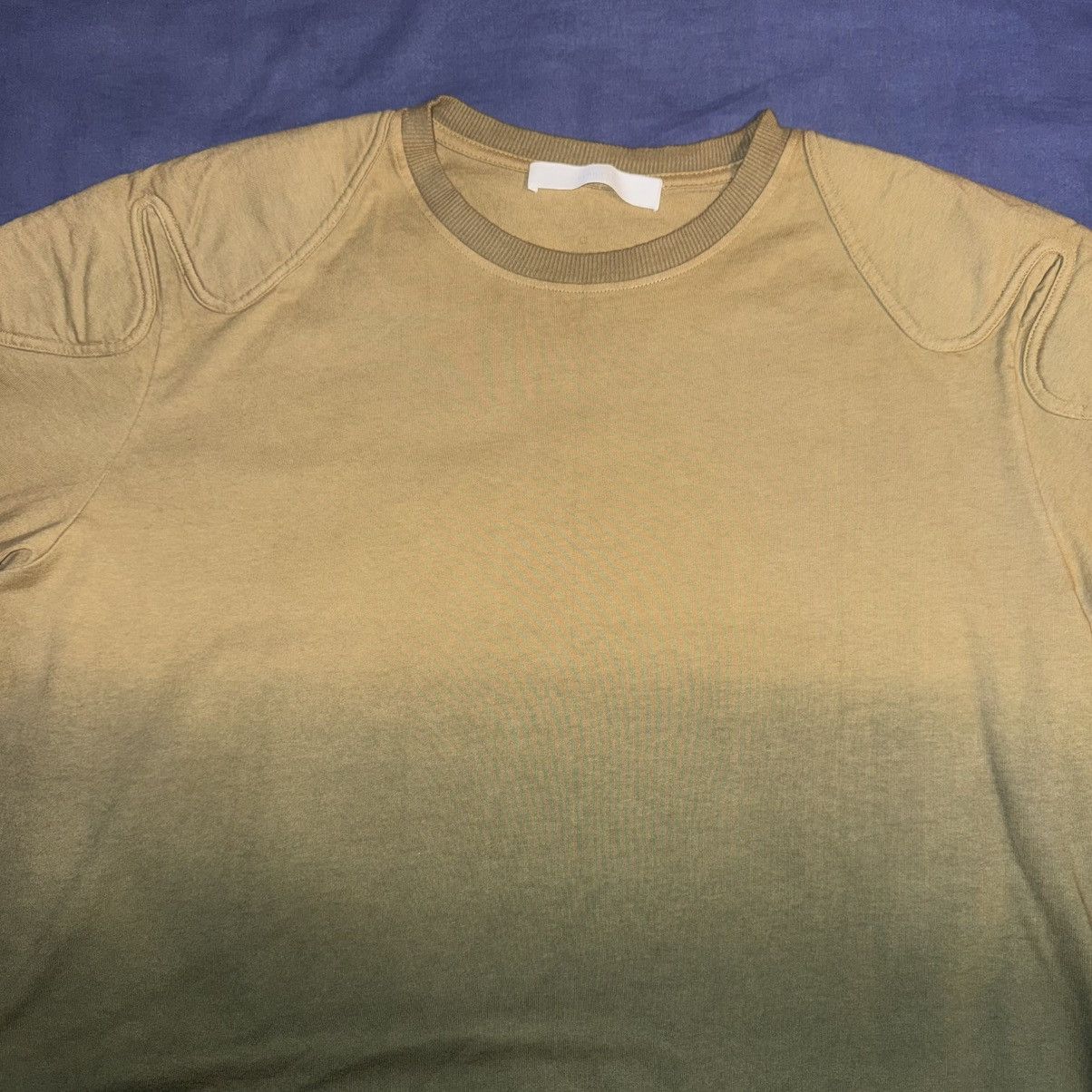 Dion Lee Dion Lee military green gradient t-shirt Size US XXL / EU 58 / 5 - 4 Thumbnail