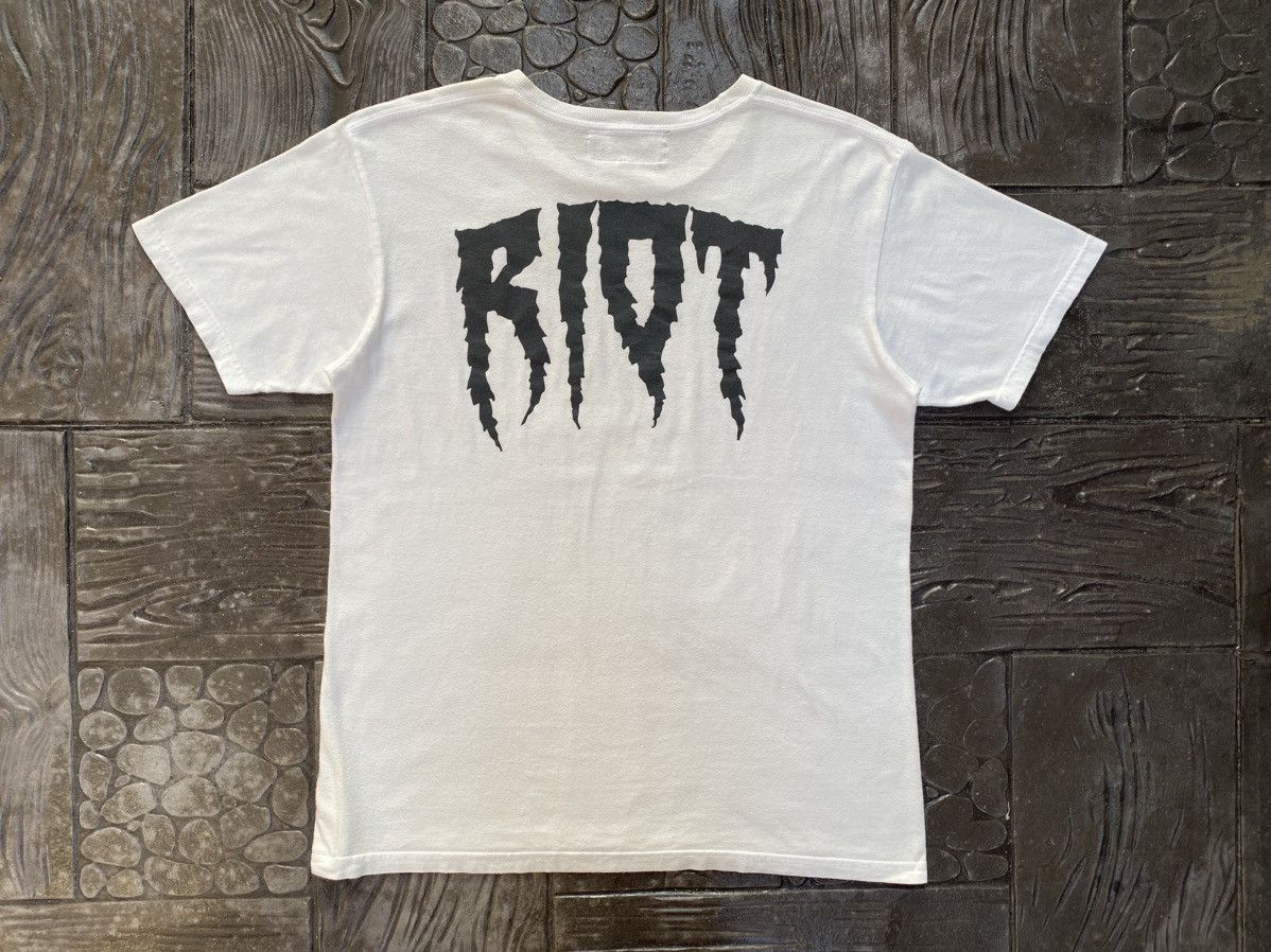 Japanese Brand 🔥RARE🔥 Vintage MILK BOY Cyber Punk “RIOT” Tshirt Size US M / EU 48-50 / 2 - 12 Thumbnail