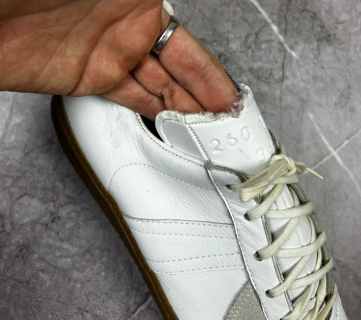 Vintage GAT BW Sport Army Trainer Bundeswehr Shoes Leather Sneakers Size US 8 / EU 41 - 10 Thumbnail