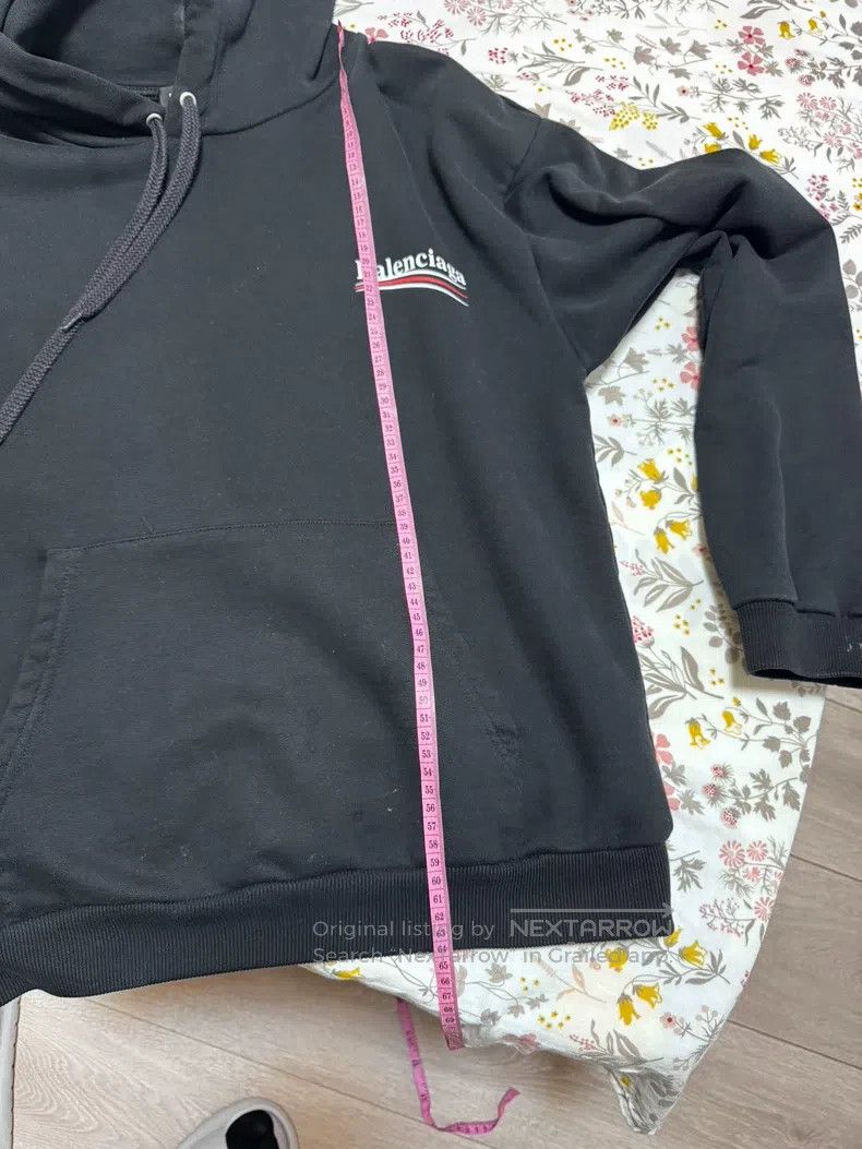 Balenciaga Balenciaga Hooded Sweatshirt, Men's Size S Size US S / EU 44-46 / 1 - 5 Thumbnail