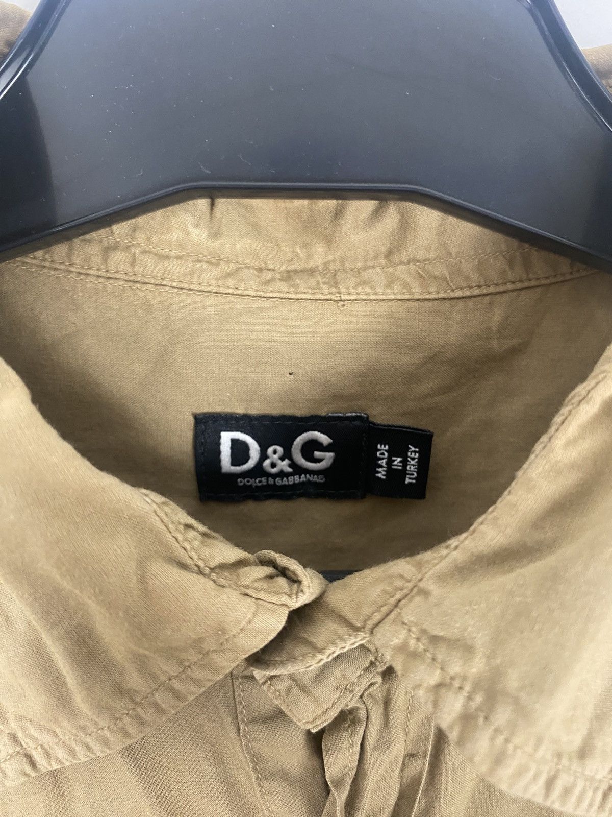 Dolce & Gabbana Dolce & Gabbana Multipocket Light Brown Shirt 50 fit M/L Size US M / EU 48-50 / 2 - 10 Thumbnail