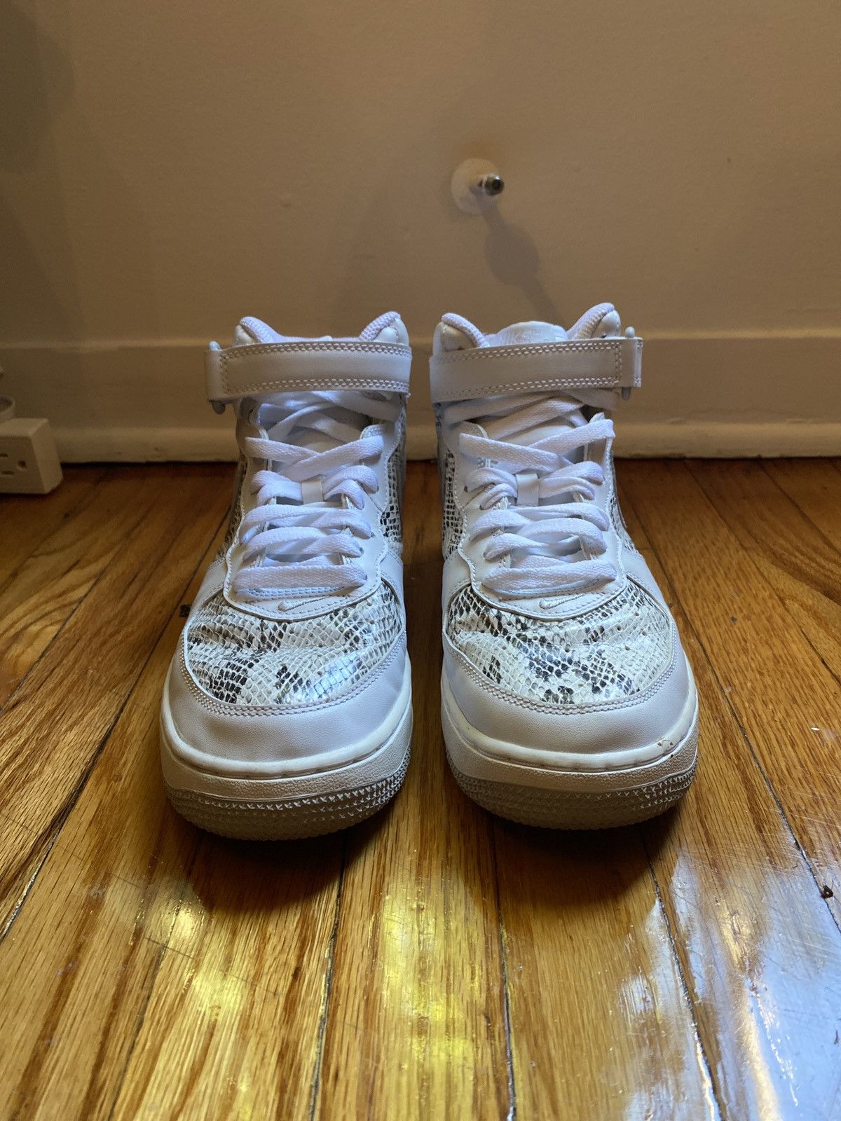 Nike Nike Air Force 1 Mid Premium ‘Cocoa Snake’ Size US 7 / EU 40 - 3 Thumbnail