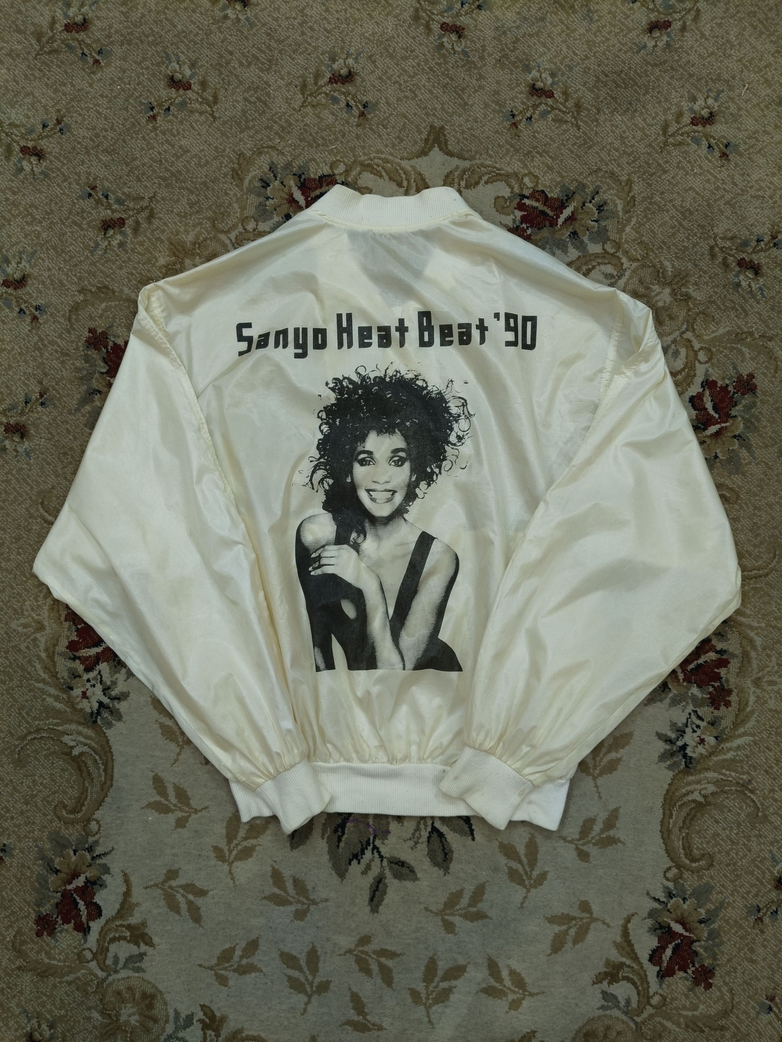 Band Tees × Vintage Whitney Houston Sanyo Heat Beat 1990 Concert Size US L / EU 52-54 / 3 - 1 Thumbnail